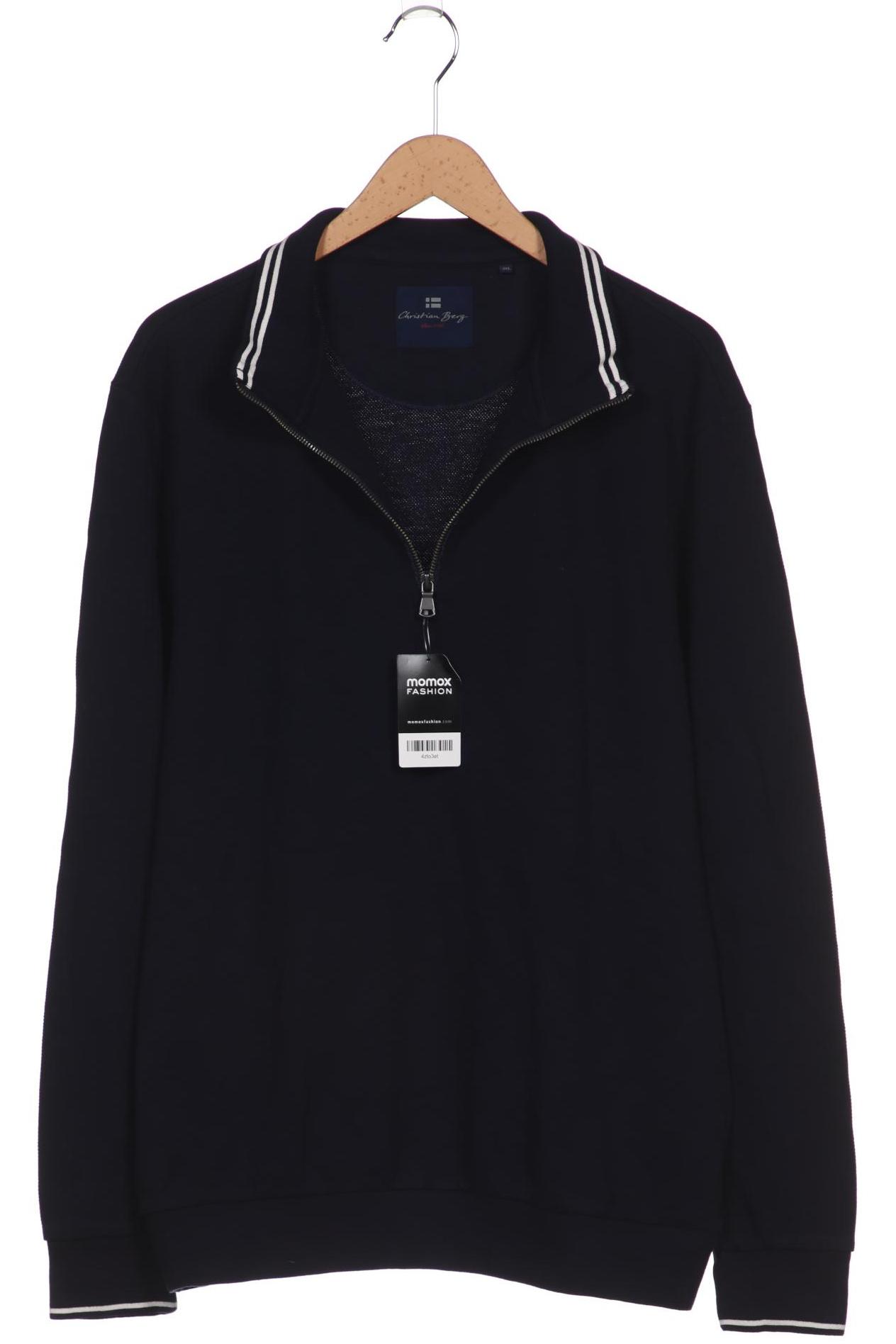 

Christian Berg Herren Pullover, marineblau