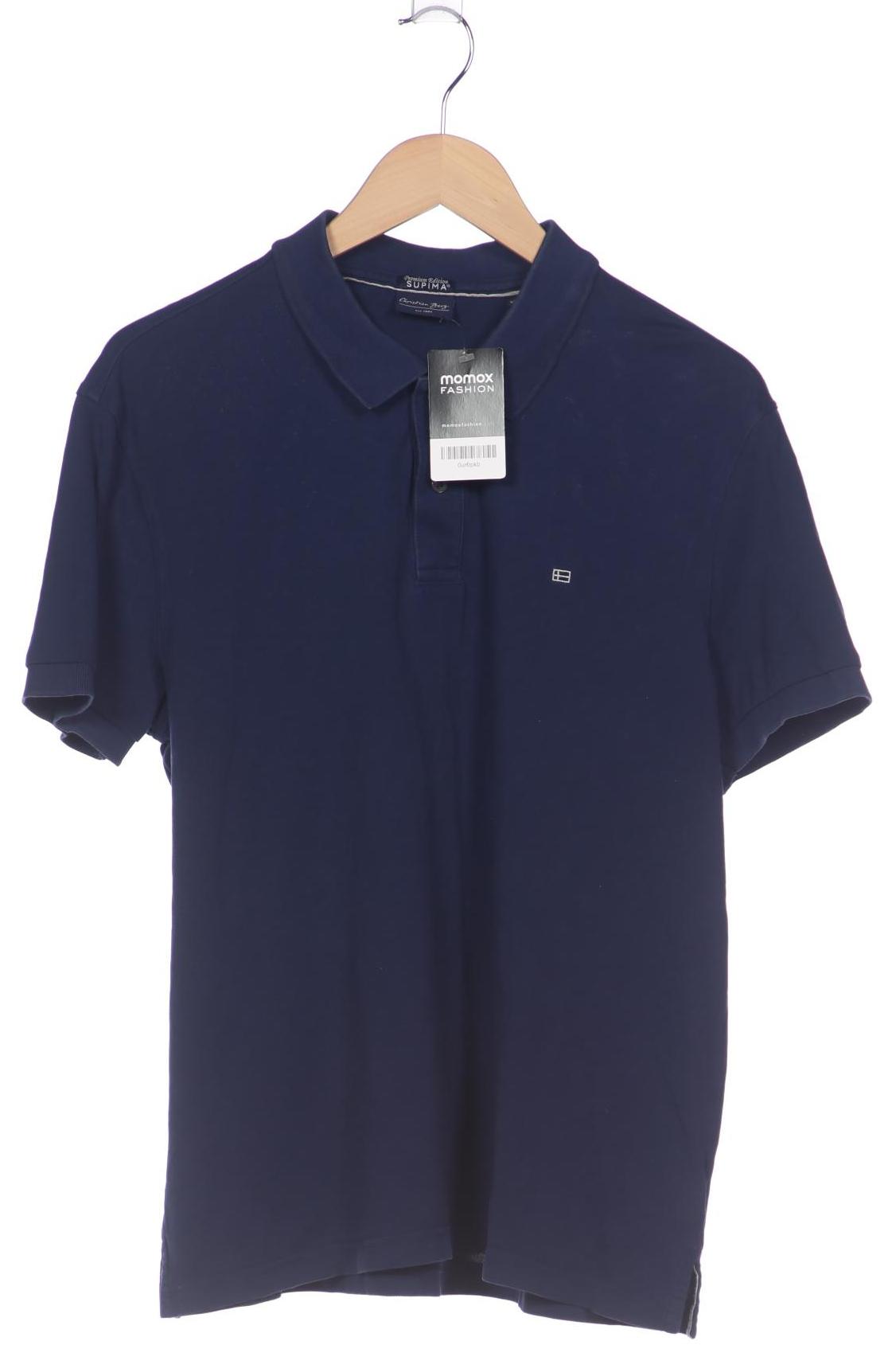 

Christian Berg Herren Poloshirt, blau, Gr. 54