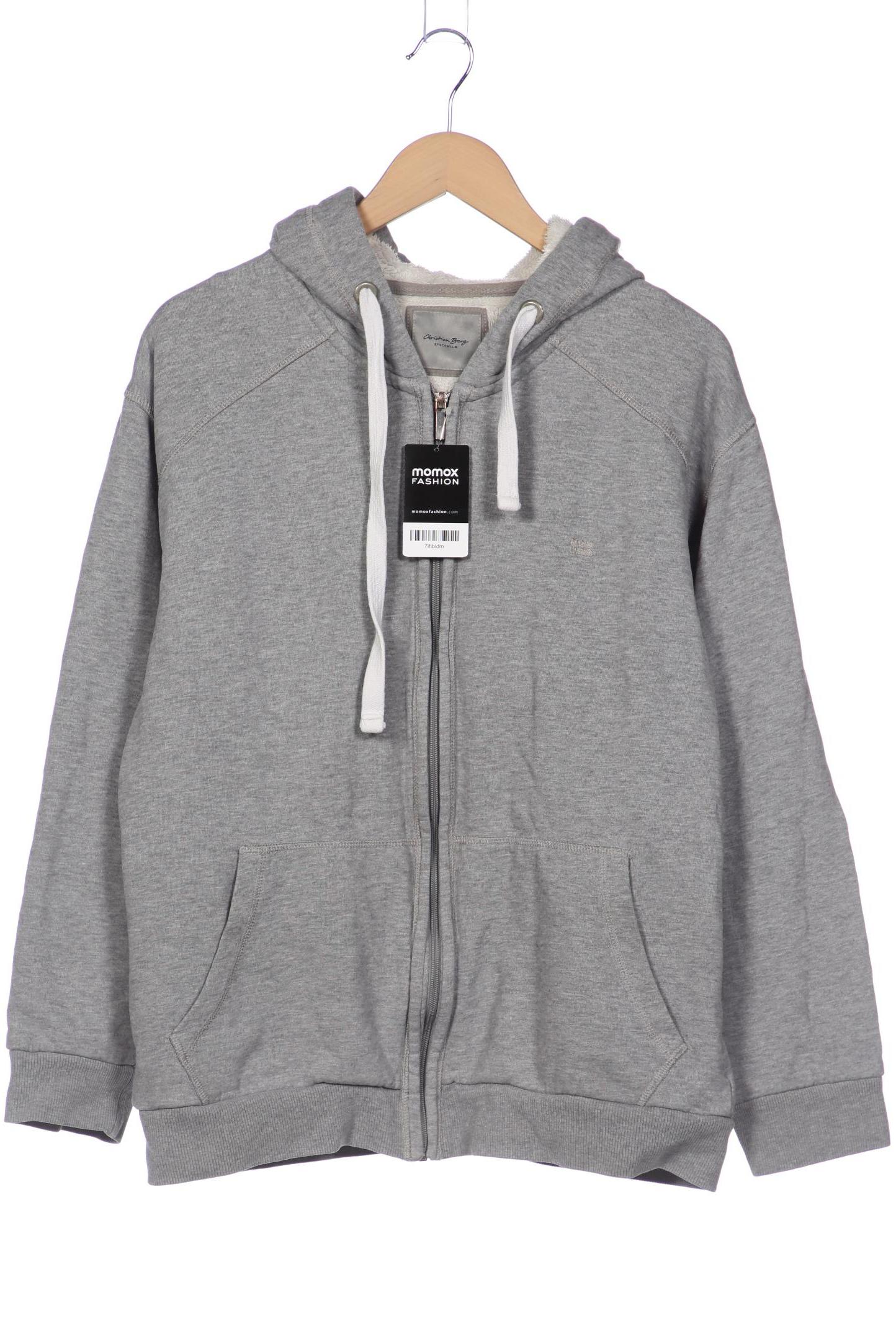

Christian Berg Herren Kapuzenpullover, grau, Gr. 56