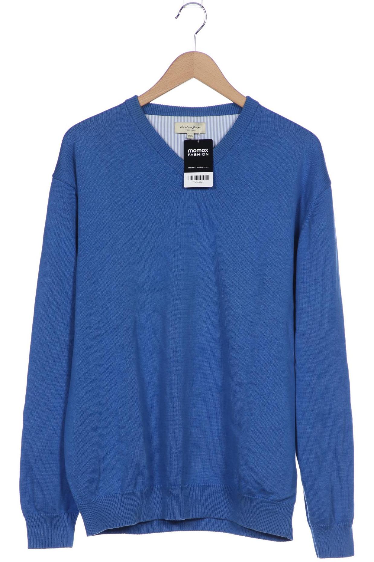 

Christian Berg Herren Pullover, blau, Gr. 56