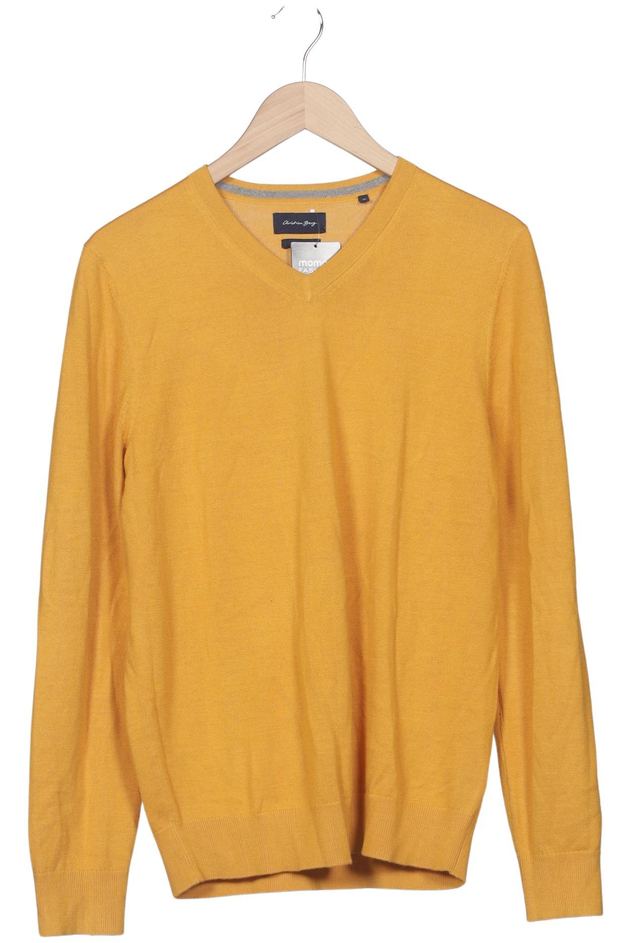 

Christian Berg Herren Pullover, gelb, Gr. 48