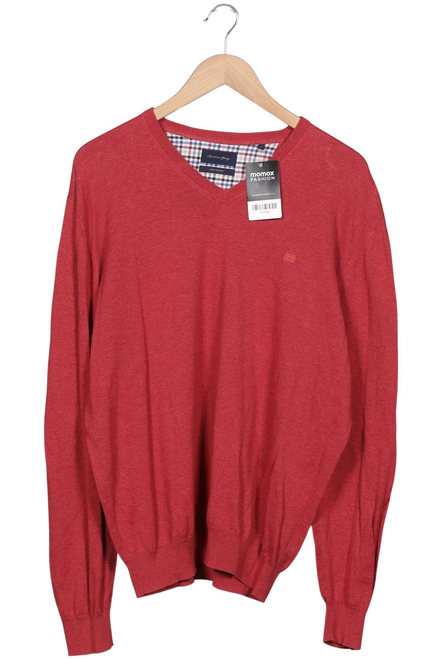 

Christian Berg Herren Pullover, rot, Gr. 52