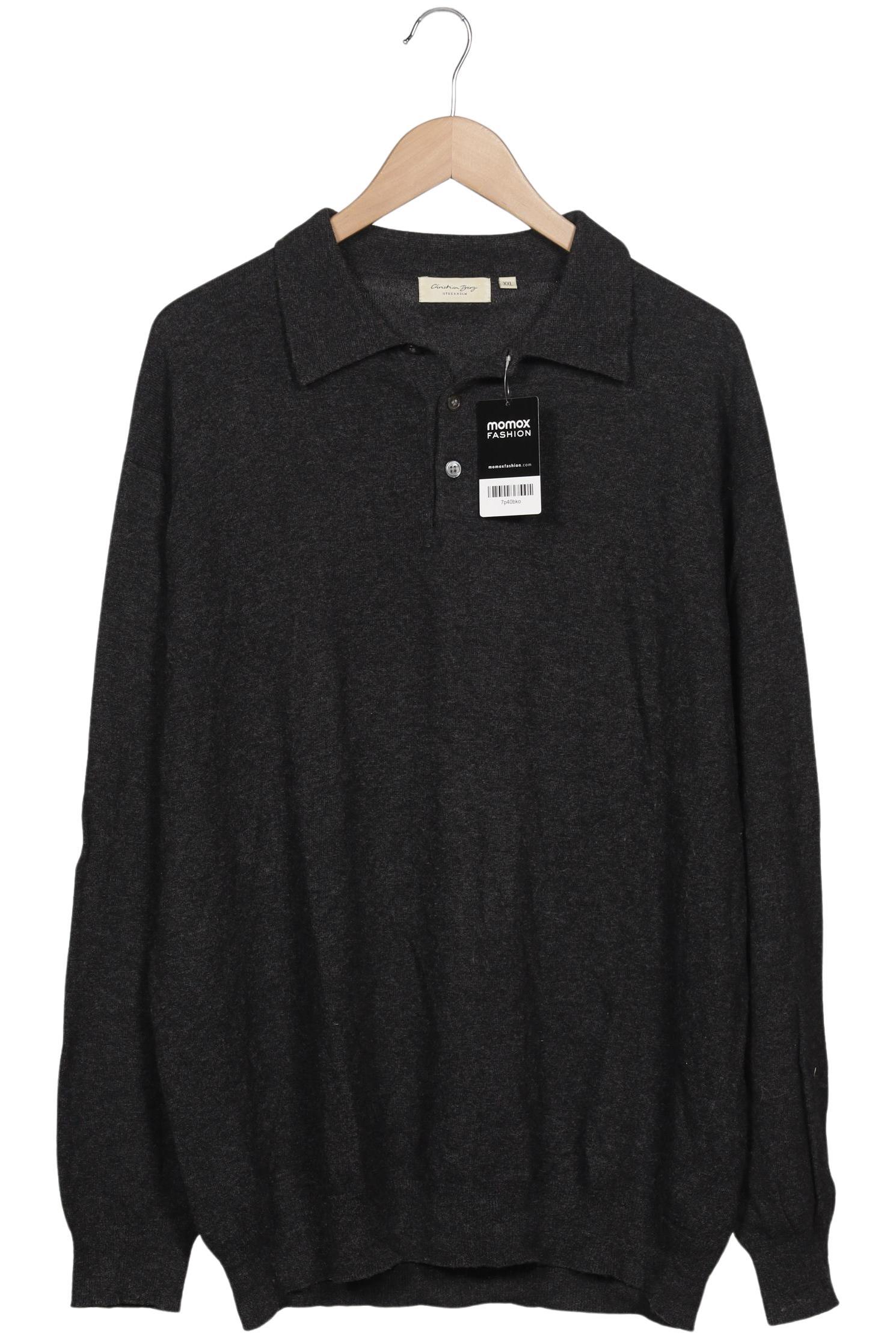 

Christian Berg Herren Poloshirt, grau, Gr. 56