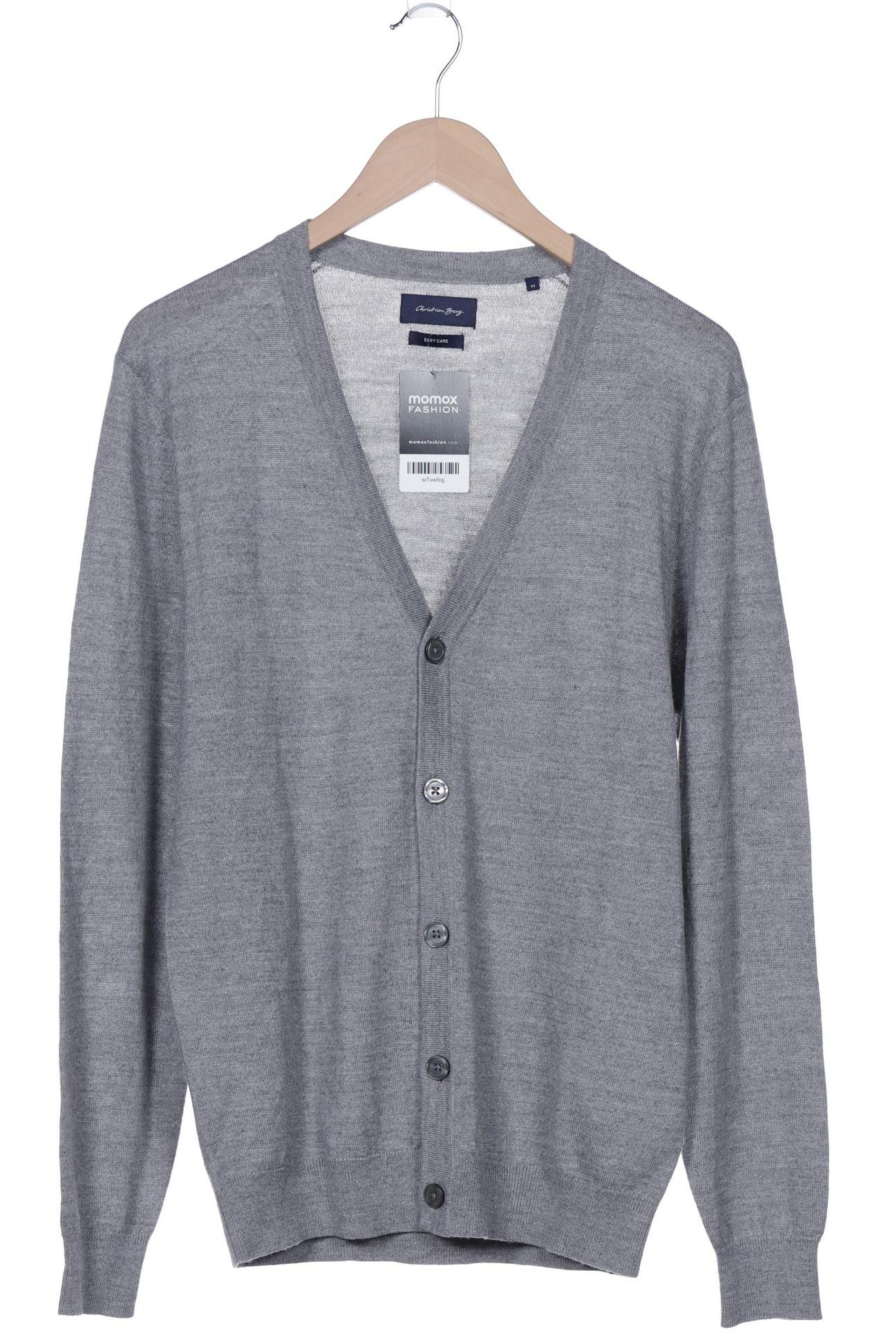 

Christian Berg Herren Strickjacke, grau, Gr. 48