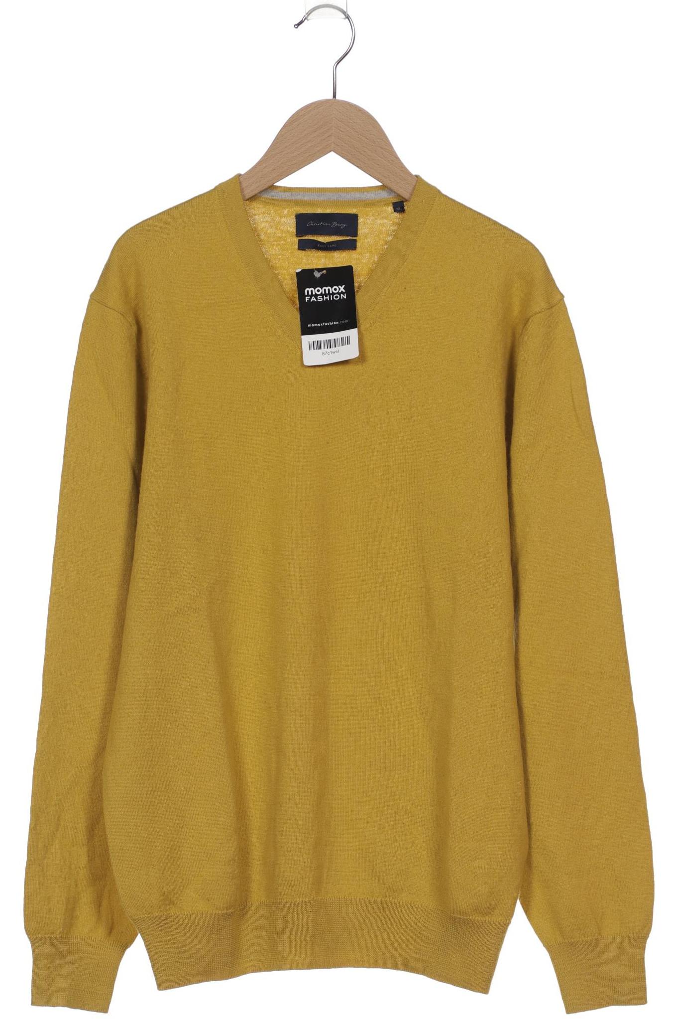 

Christian Berg Herren Pullover, gelb, Gr. 54