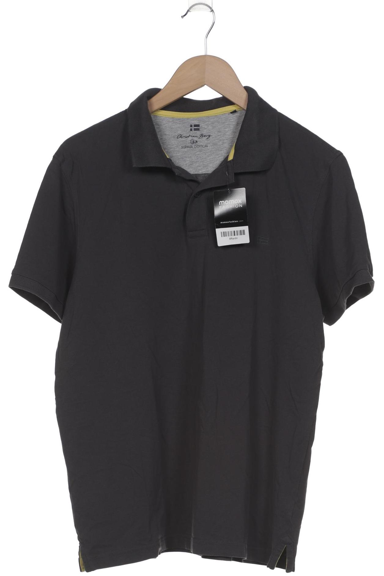 

Christian Berg Herren Poloshirt, grau, Gr. 54