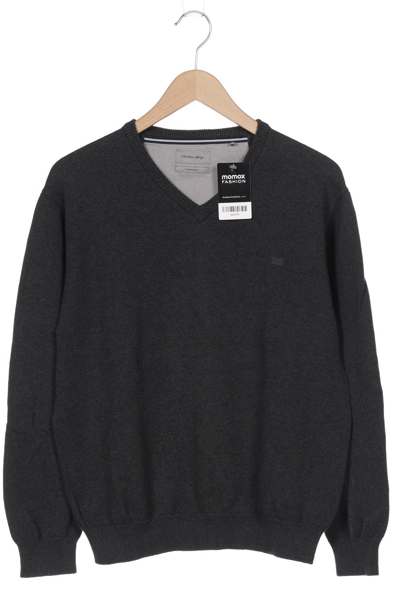 

Christian Berg Herren Pullover, grau, Gr. 48
