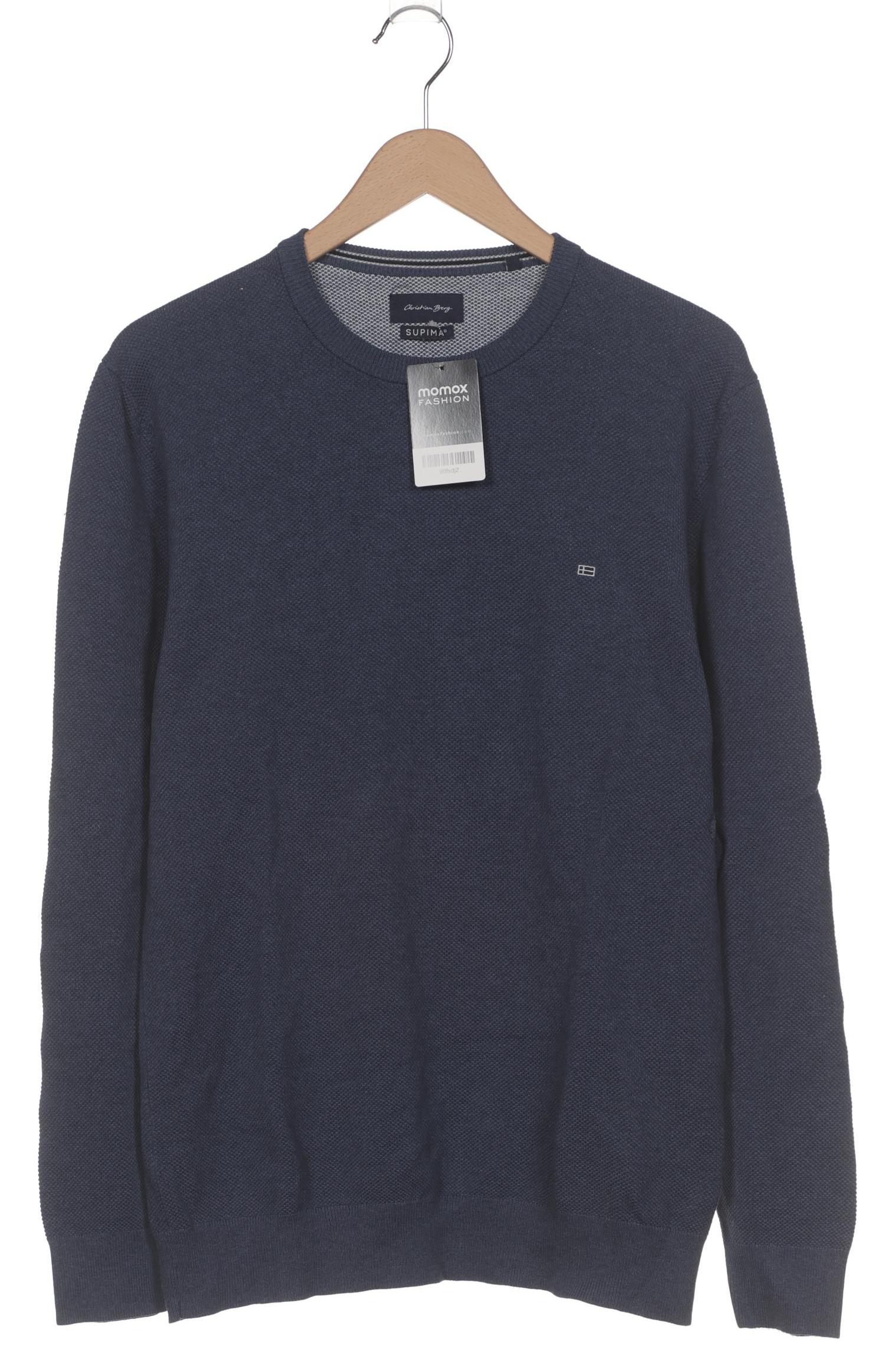 

Christian Berg Herren Pullover, marineblau, Gr. 52