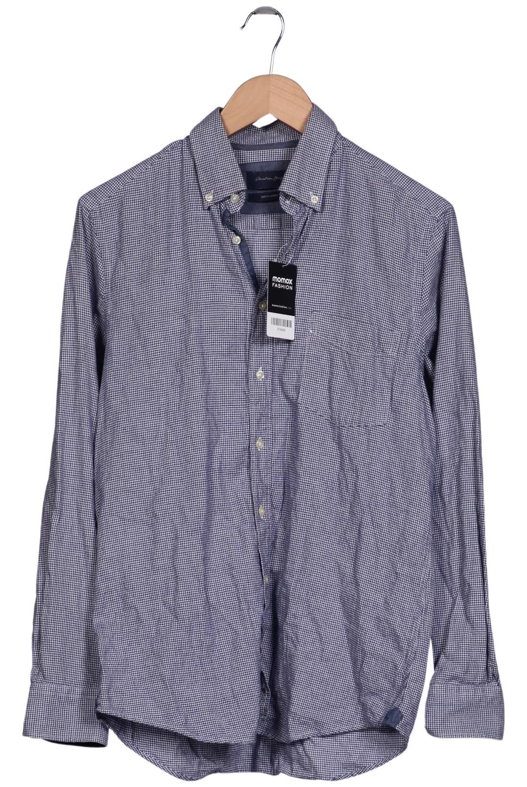 

Christian Berg Herren Hemd, marineblau, Gr. 46
