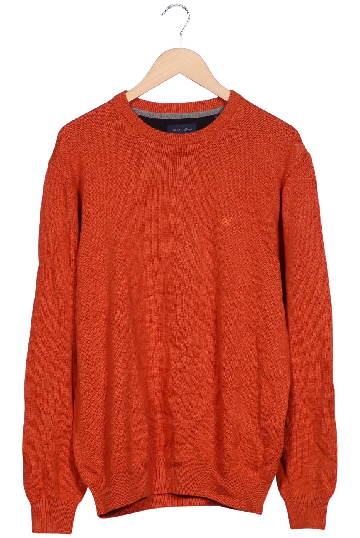 Thumbnail - Christian Berg Herren Pullover, orange, Gr. 54