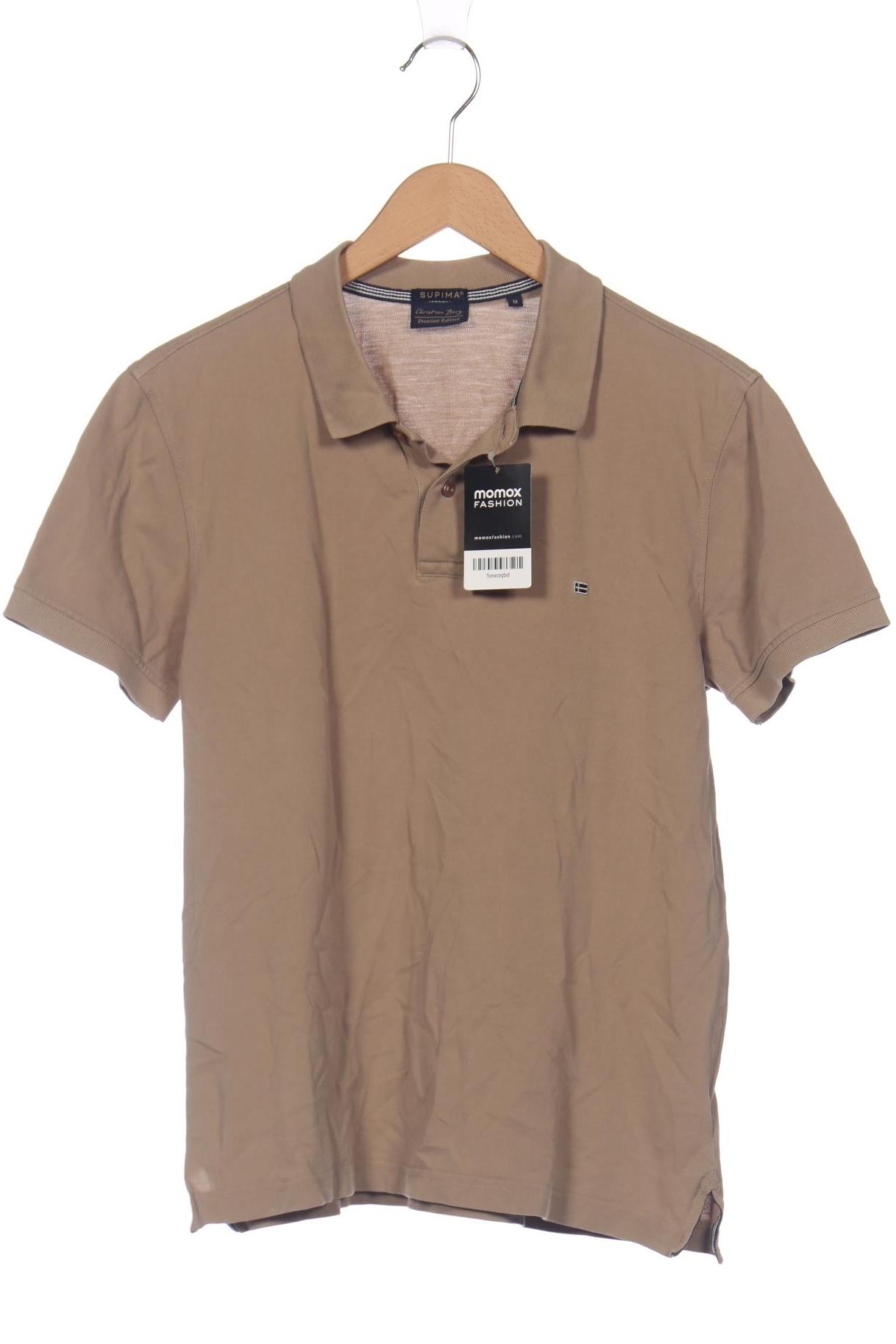 

Christian Berg Herren Poloshirt, beige, Gr. 48