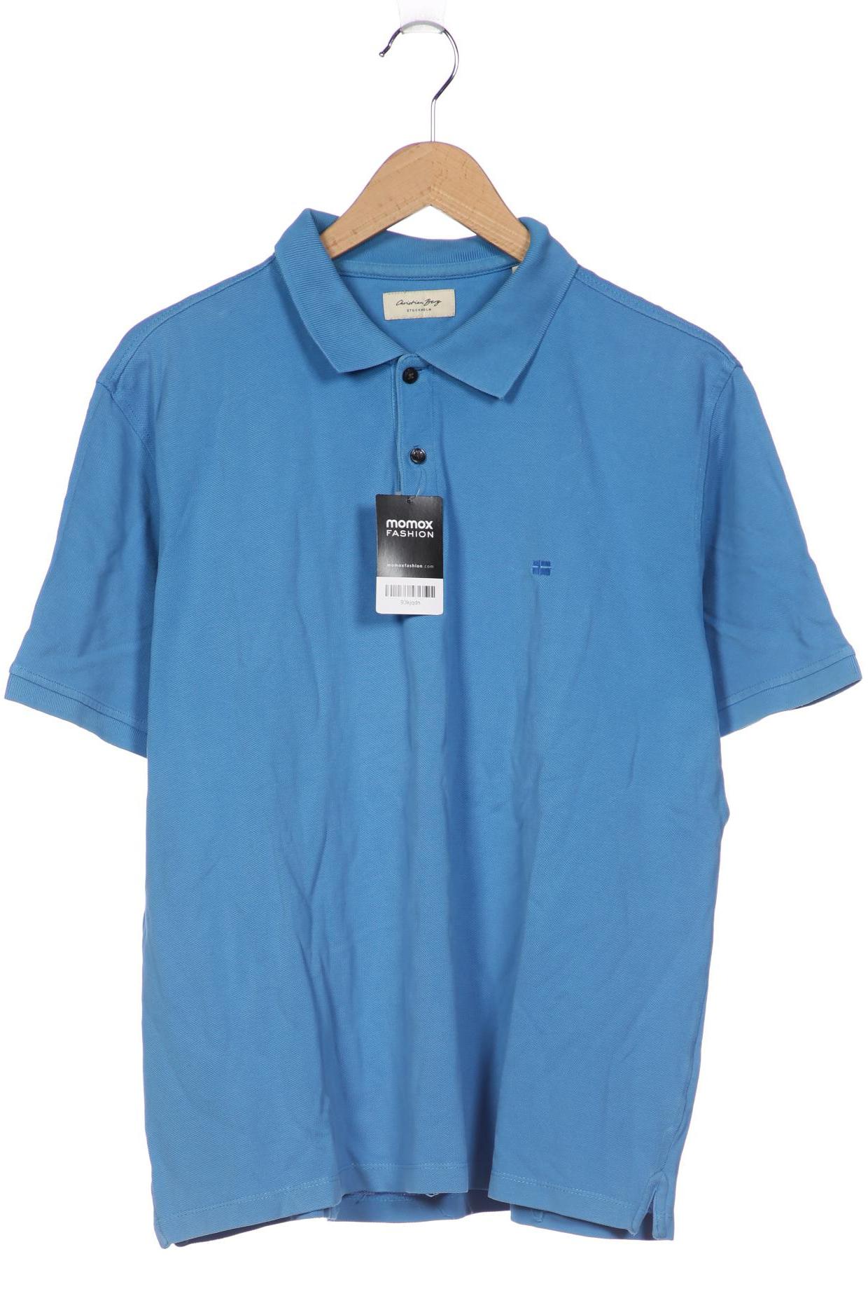 

Christian Berg Herren Poloshirt, blau