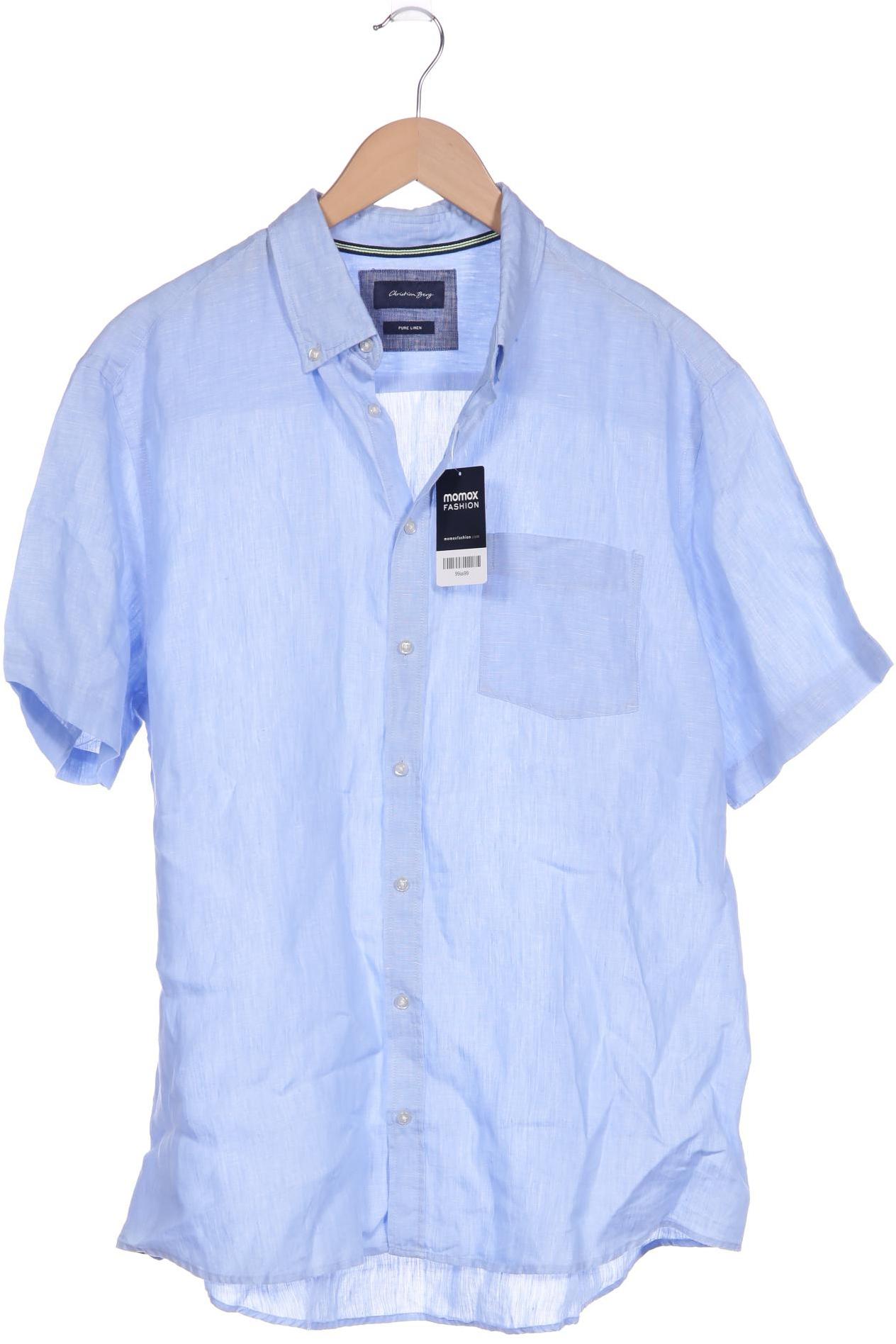 

Christian Berg Herren Hemd, hellblau, Gr. 56