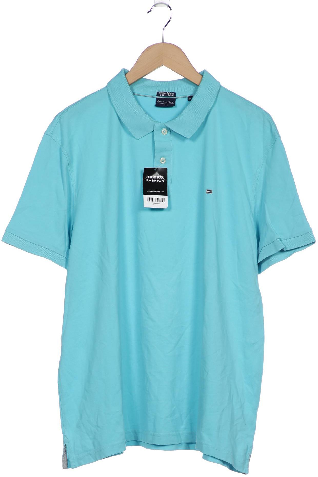 

Christian Berg Herren Poloshirt, hellblau, Gr. 56