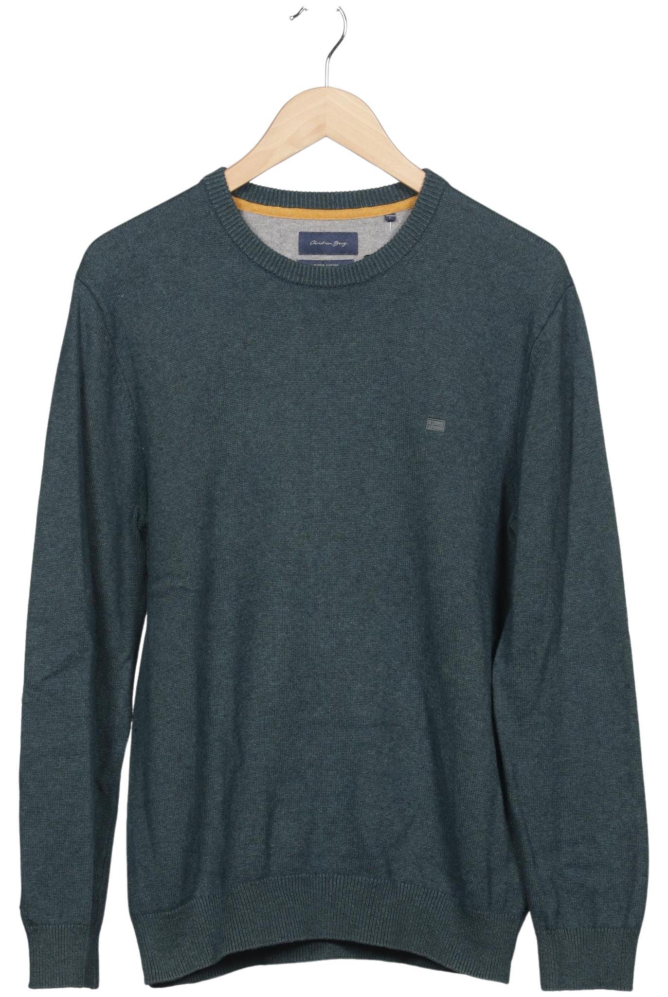 

Christian Berg Herren Pullover, grün, Gr. 52