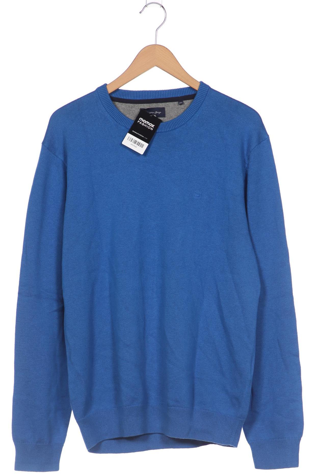 

Christian Berg Herren Pullover, blau, Gr. 56