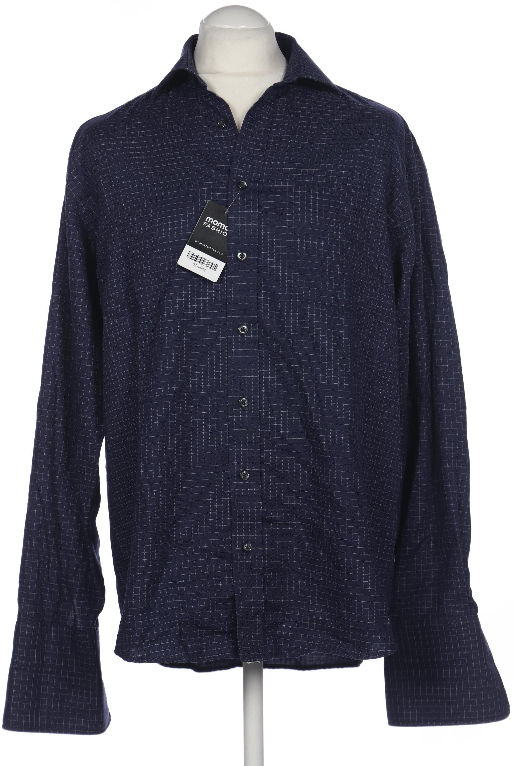 

Christian Berg Herren Hemd, marineblau, Gr. 52