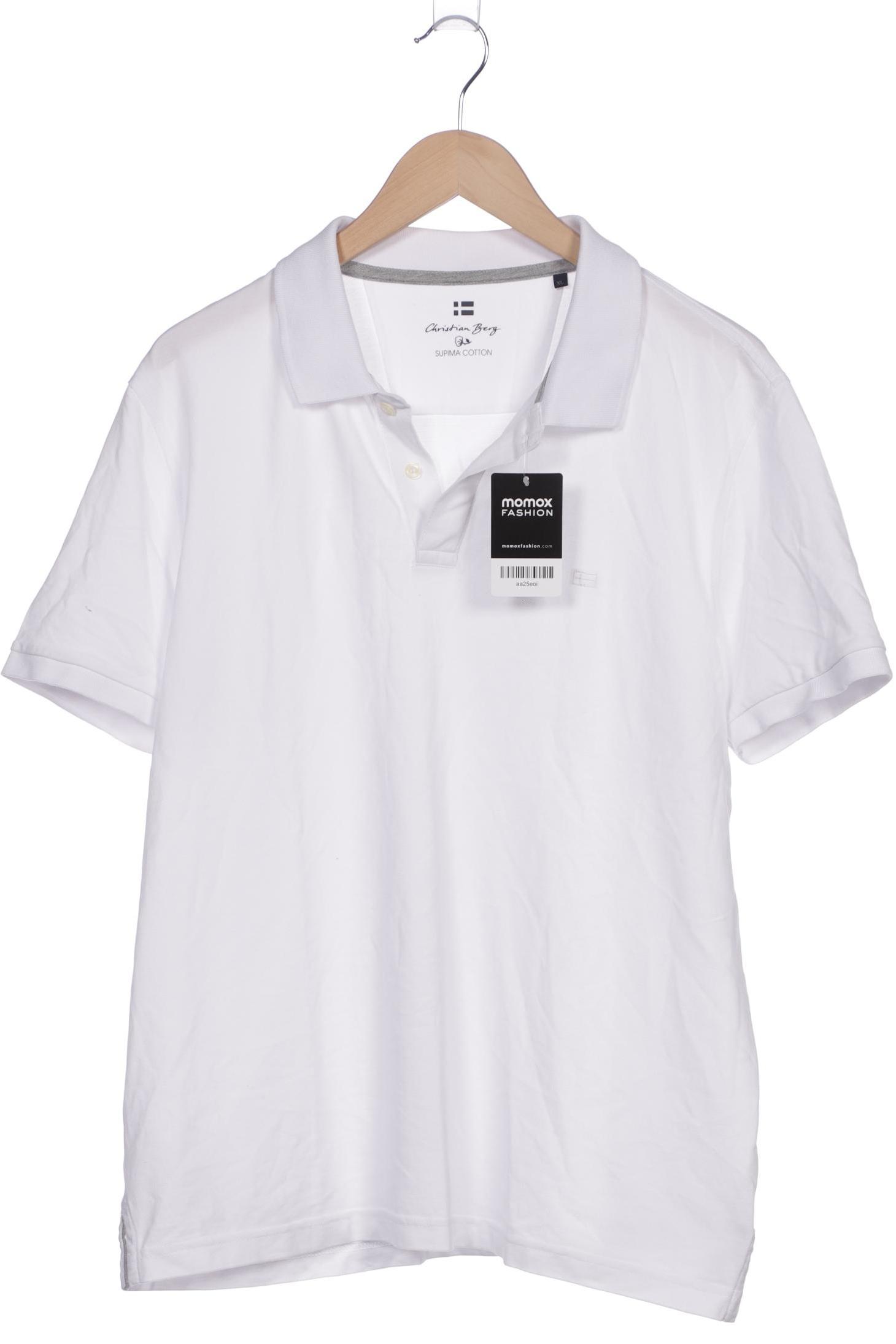 

Christian Berg Herren Poloshirt, weiß, Gr. 54