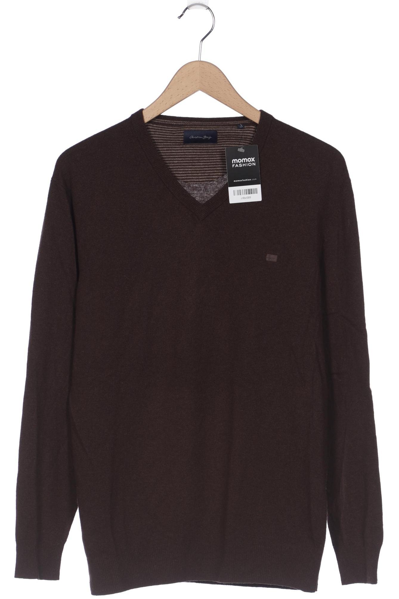 

Christian Berg Herren Pullover, braun, Gr. 48
