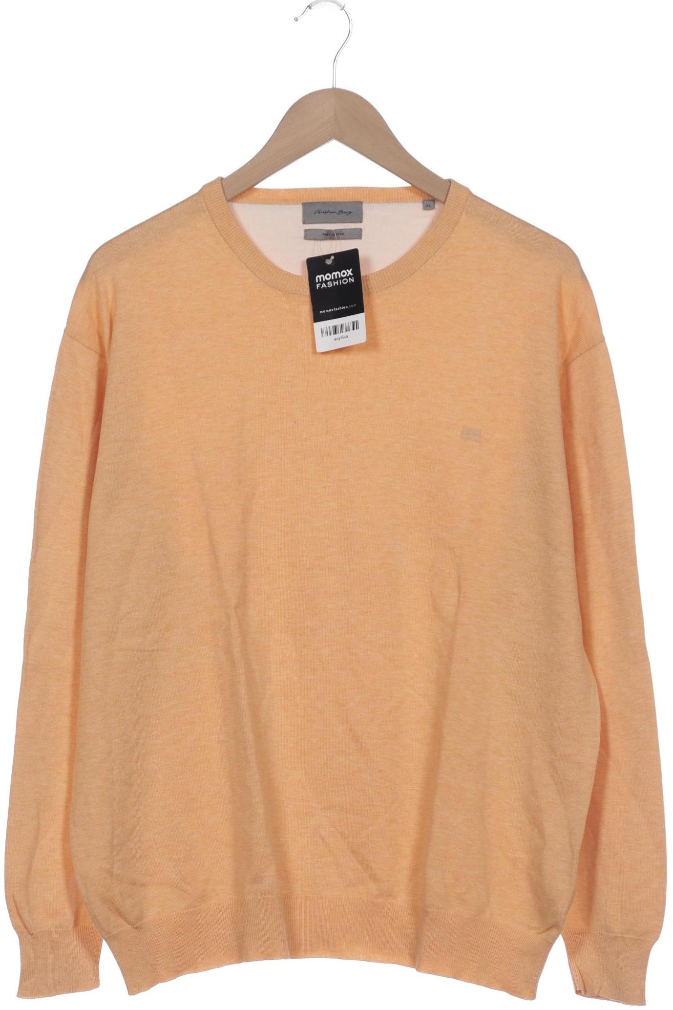 

Christian Berg Herren Pullover, orange, Gr. 54