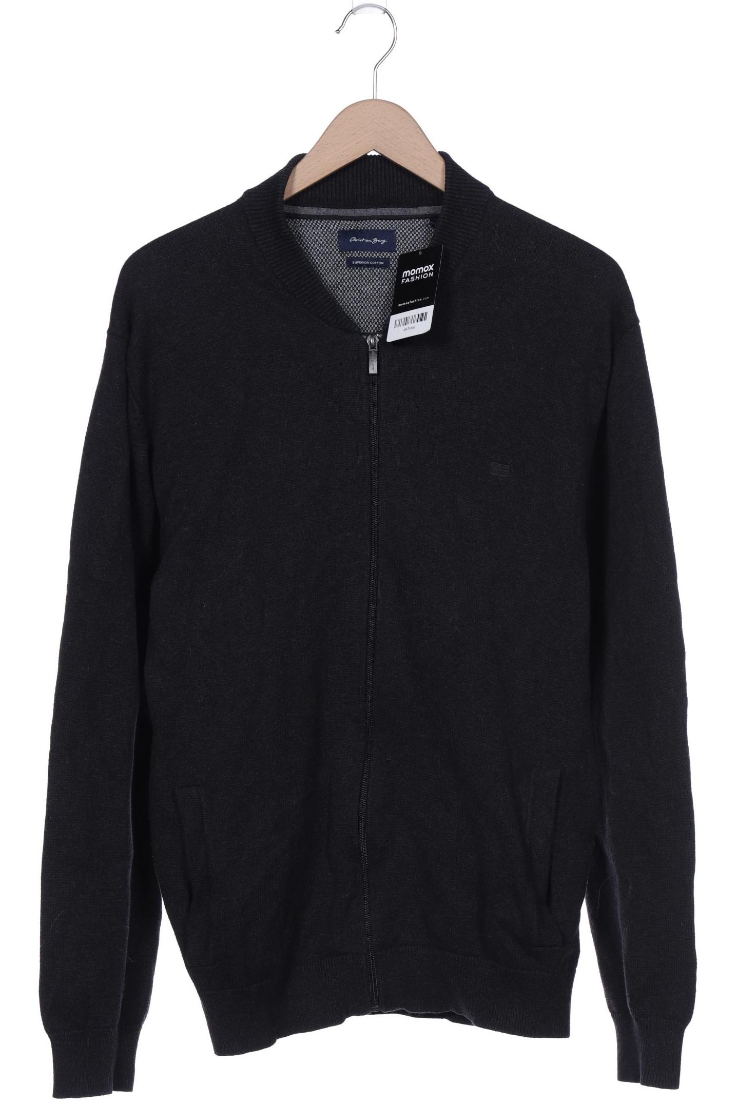 

Christian Berg Herren Strickjacke, grau