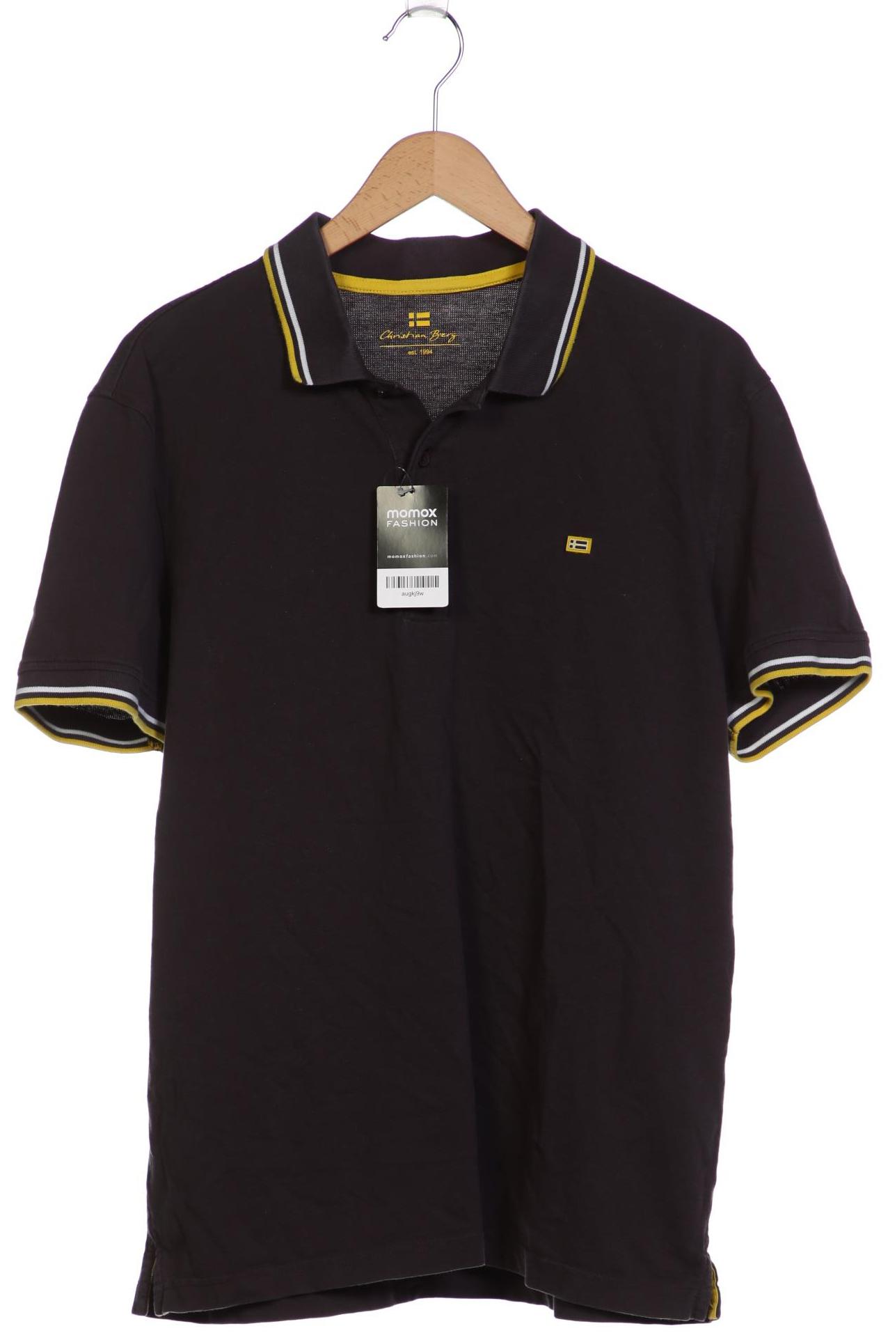 

Christian Berg Herren Poloshirt, grau, Gr. 54