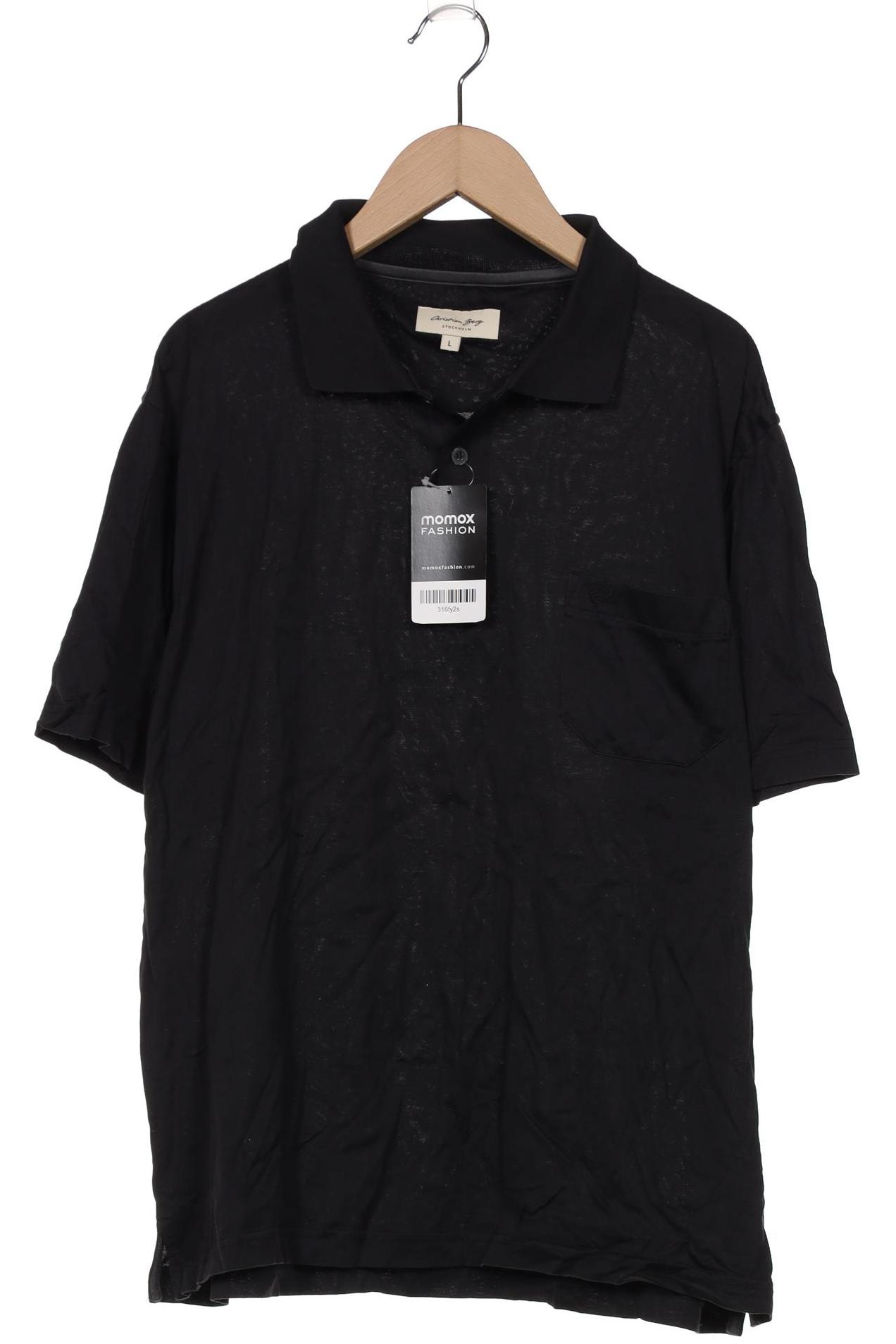 

Christian Berg Herren Poloshirt, schwarz, Gr. 52