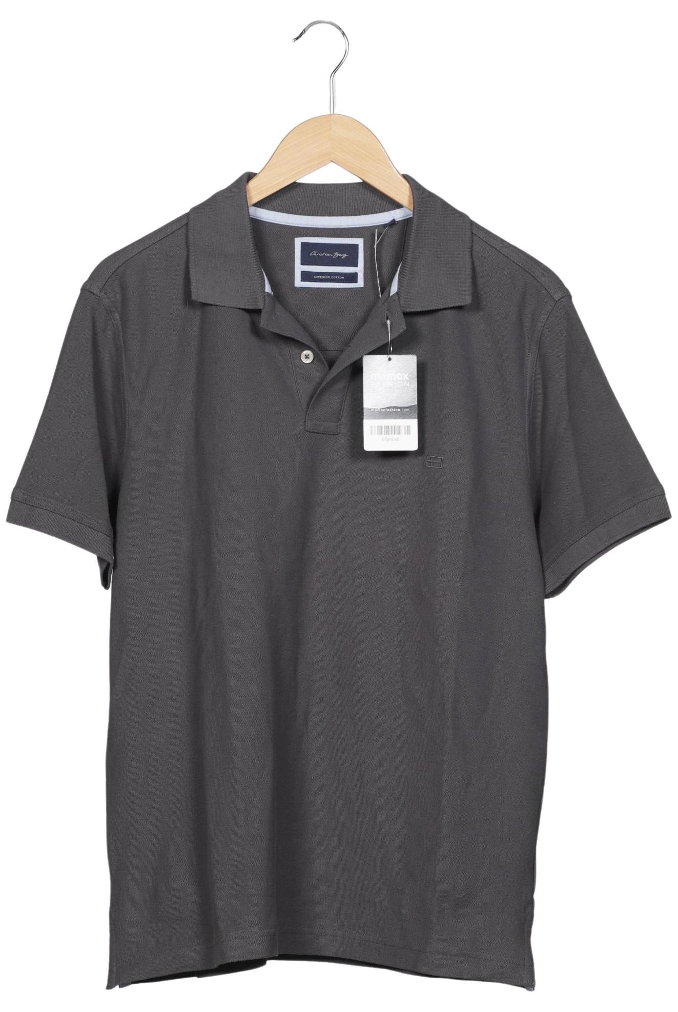 

Christian Berg Herren Poloshirt, grau, Gr. 46