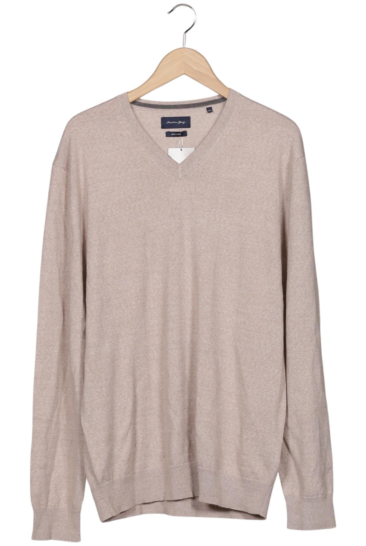 

Christian Berg Herren Pullover, beige, Gr. 56