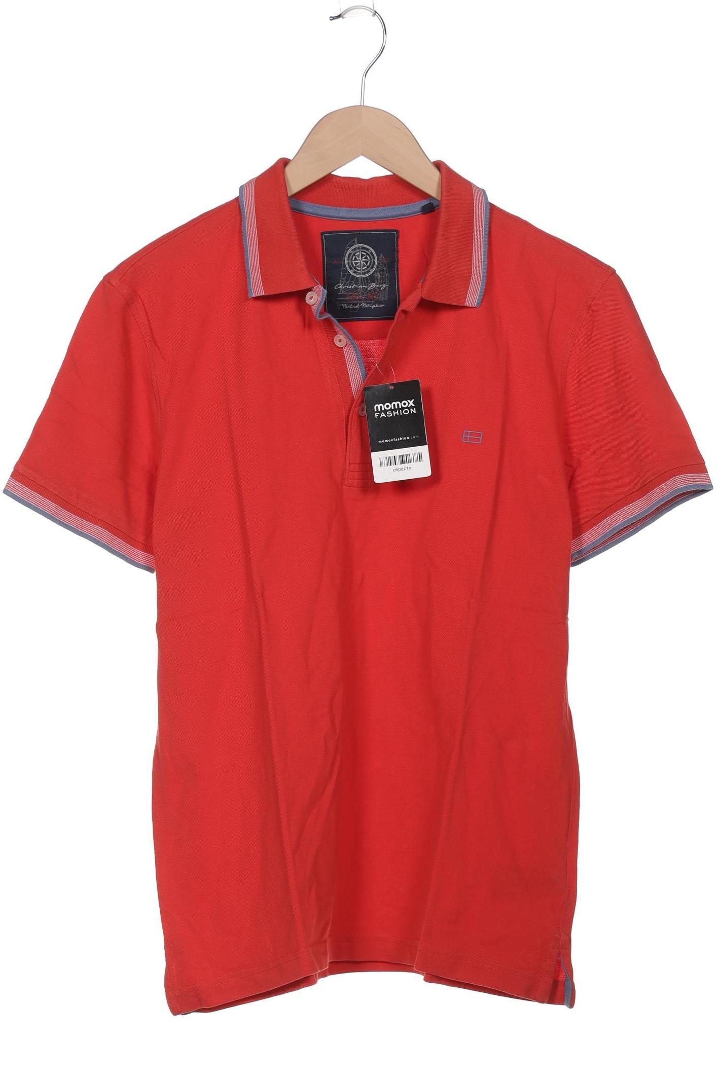 

Christian Berg Herren Poloshirt, rot, Gr. 48