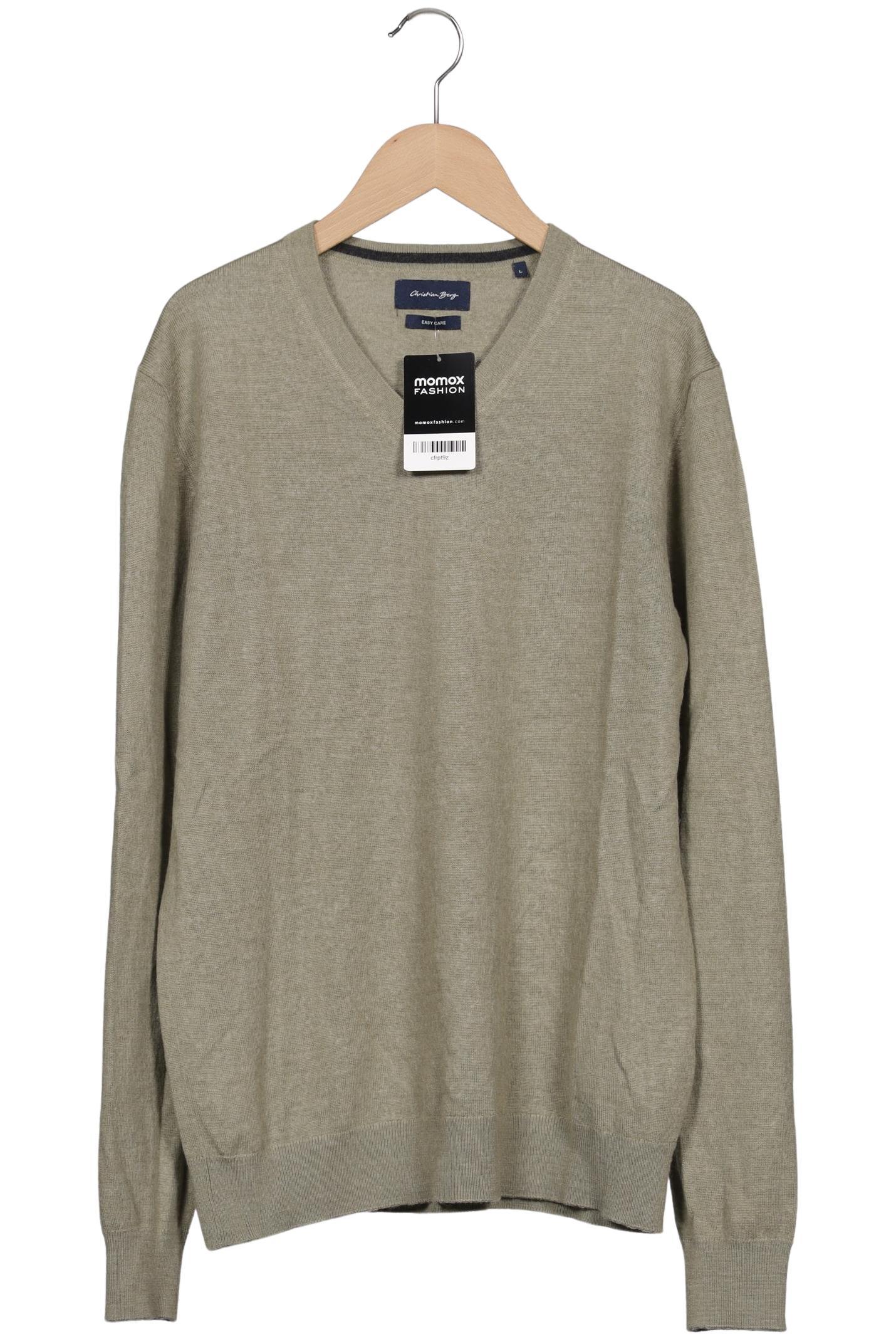 

Christian Berg Herren Pullover, grün, Gr. 52