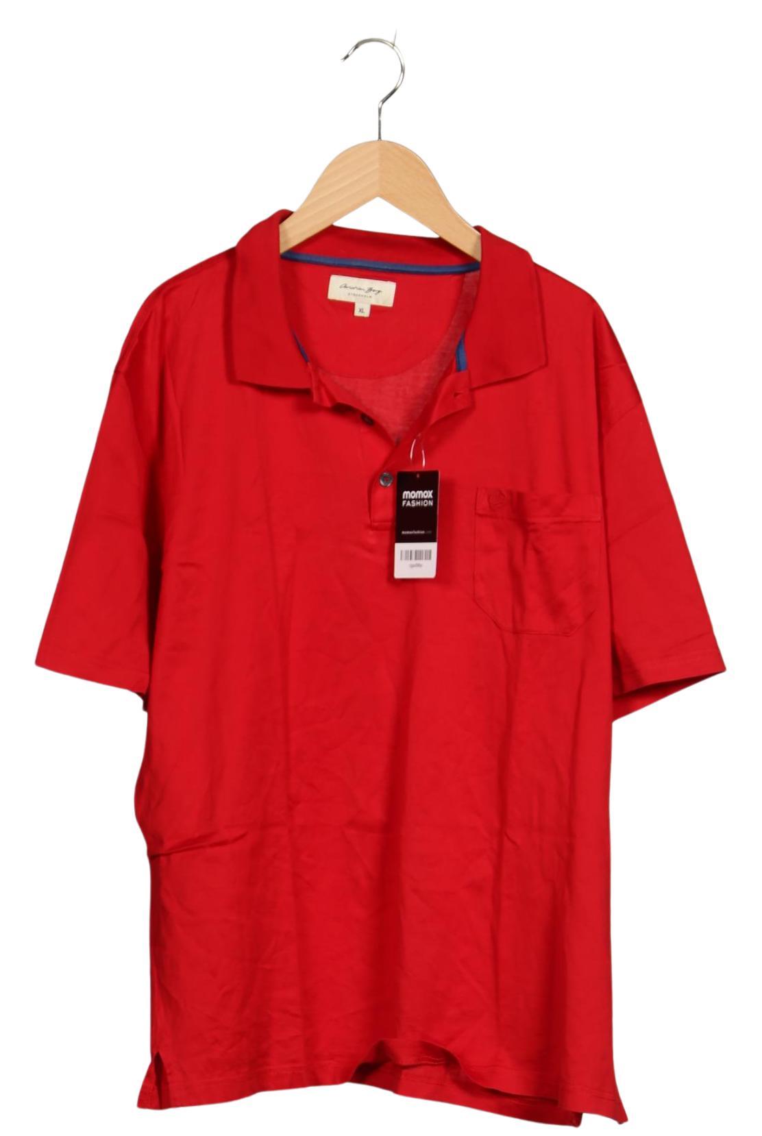 

Christian Berg Herren Poloshirt, rot, Gr. 54