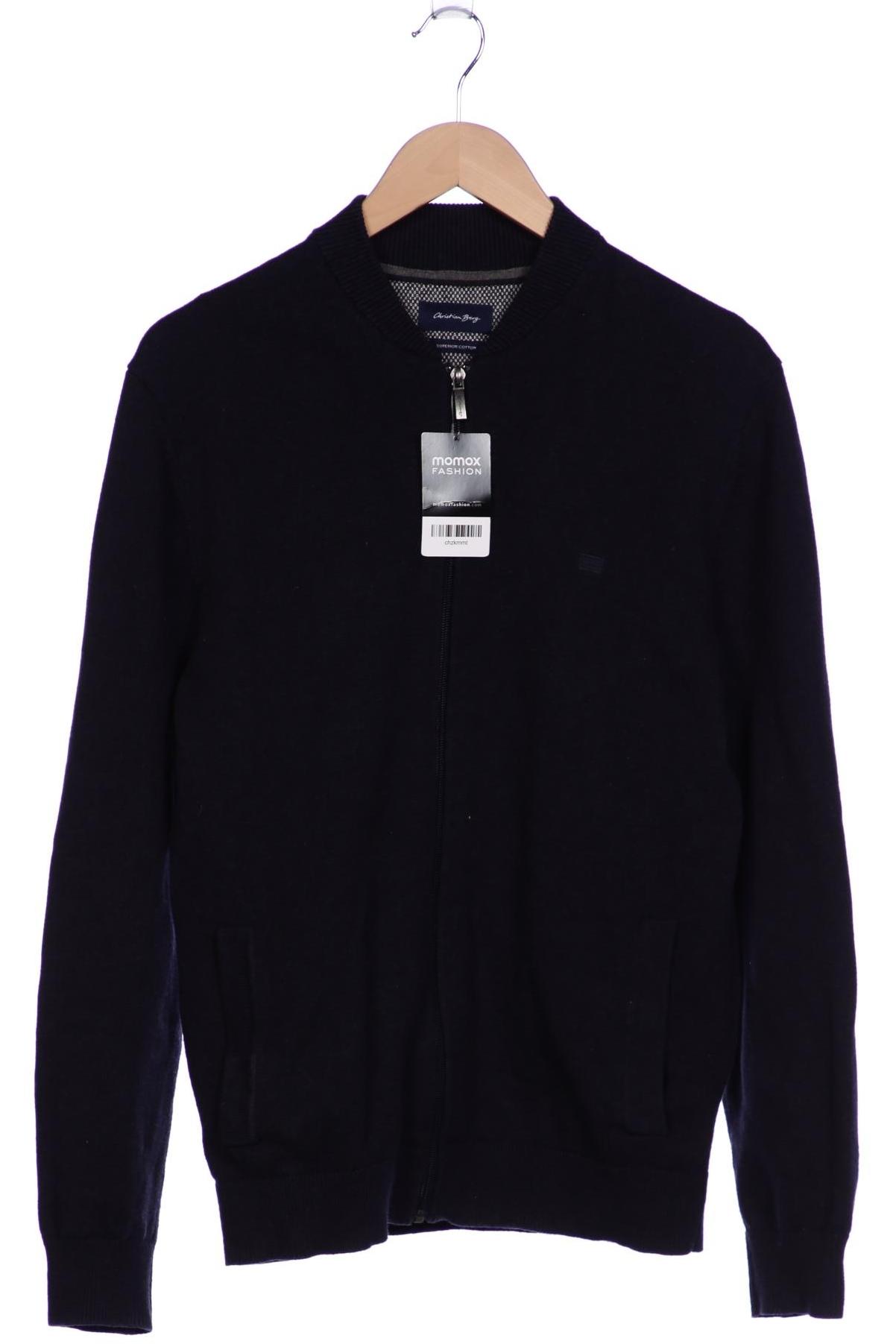 

Christian Berg Herren Strickjacke, marineblau, Gr. 52