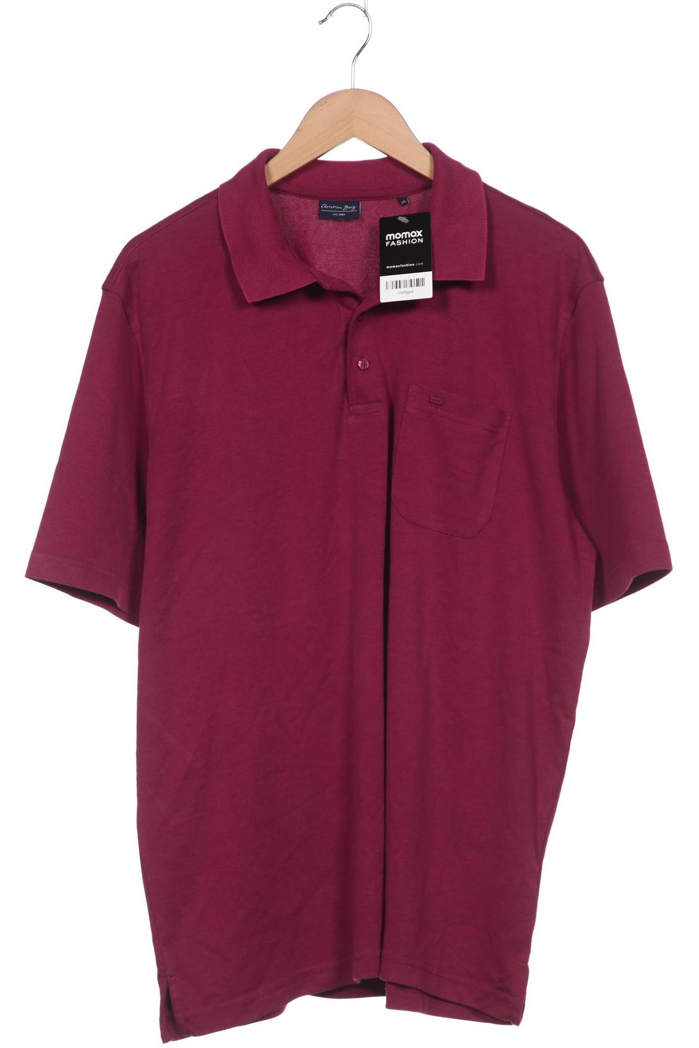 

Christian Berg Herren Poloshirt, bordeaux, Gr. 56