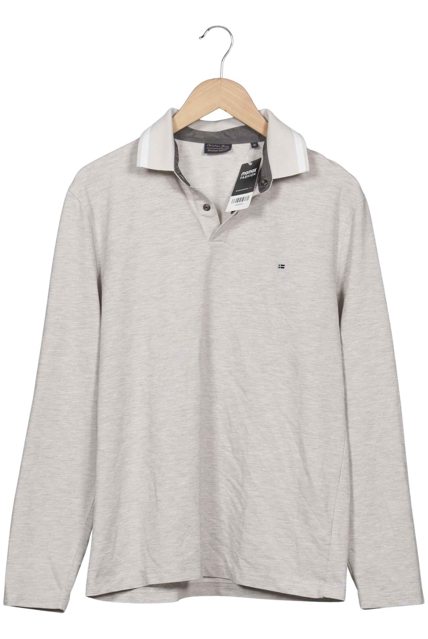 

Christian Berg Herren Langarmshirt, grau, Gr. 48