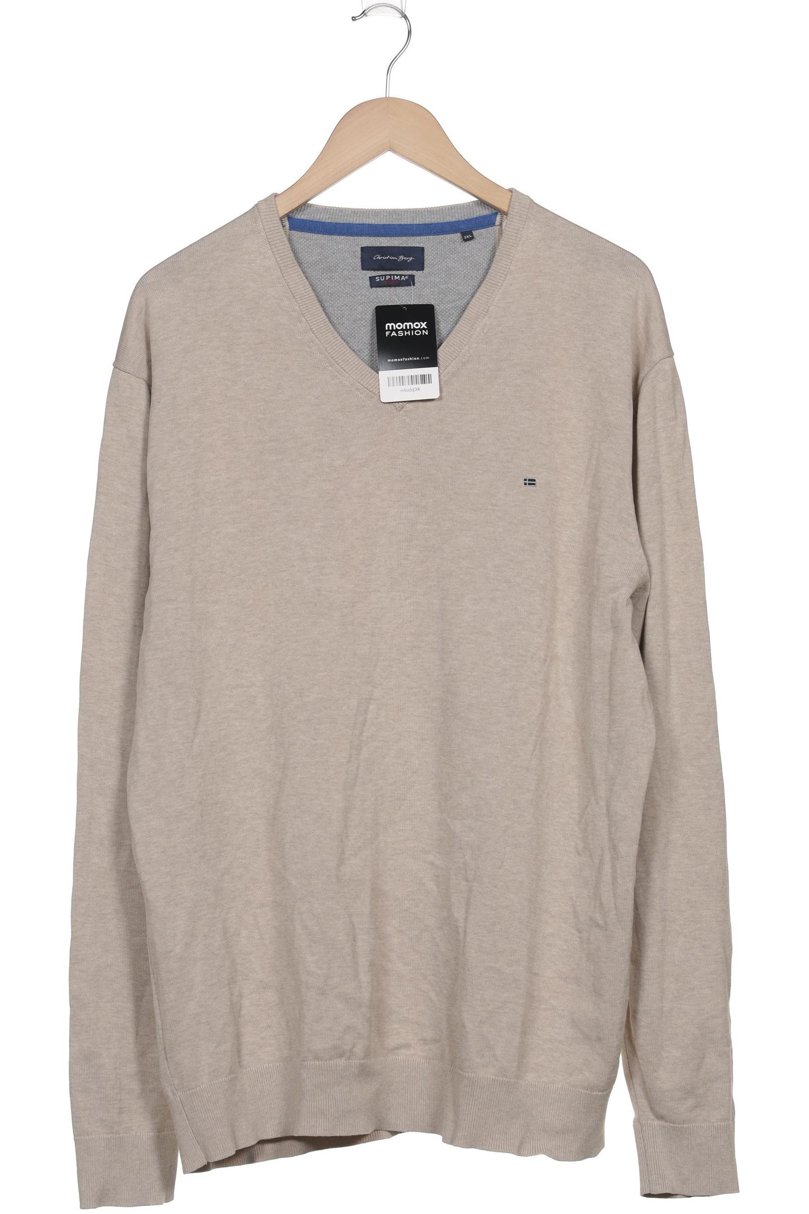 

Christian Berg Herren Pullover, beige, Gr. 58