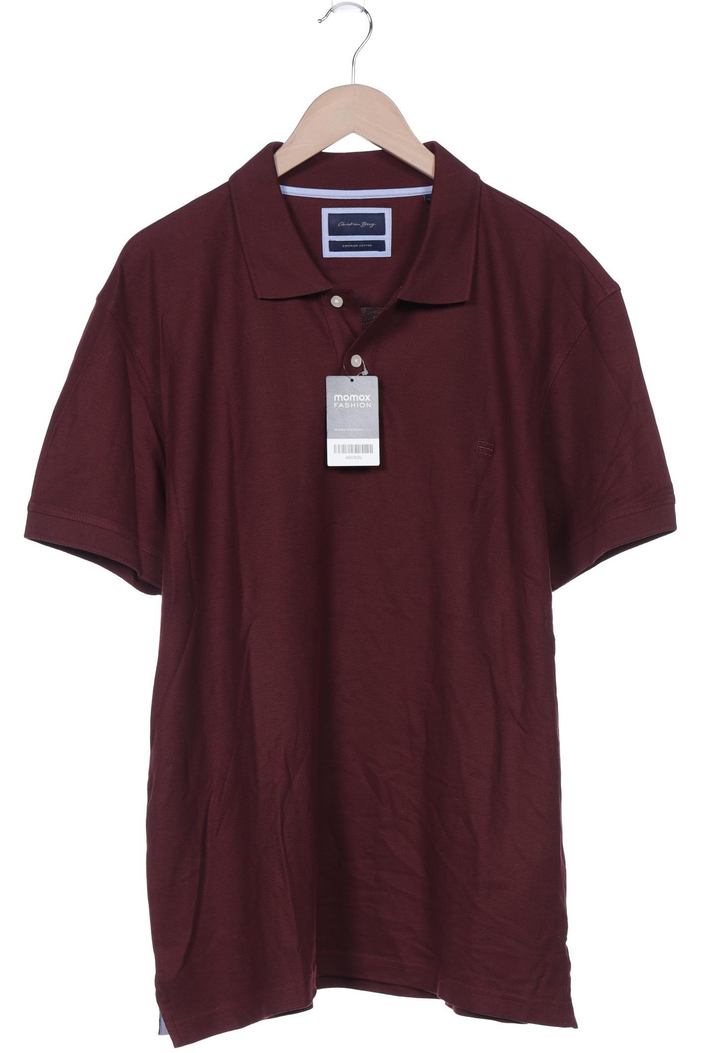 

Christian Berg Herren Poloshirt, bordeaux, Gr. 56