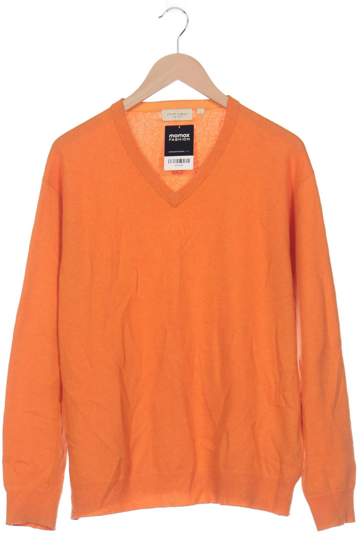 

Christian Berg Herren Pullover, orange, Gr. 52