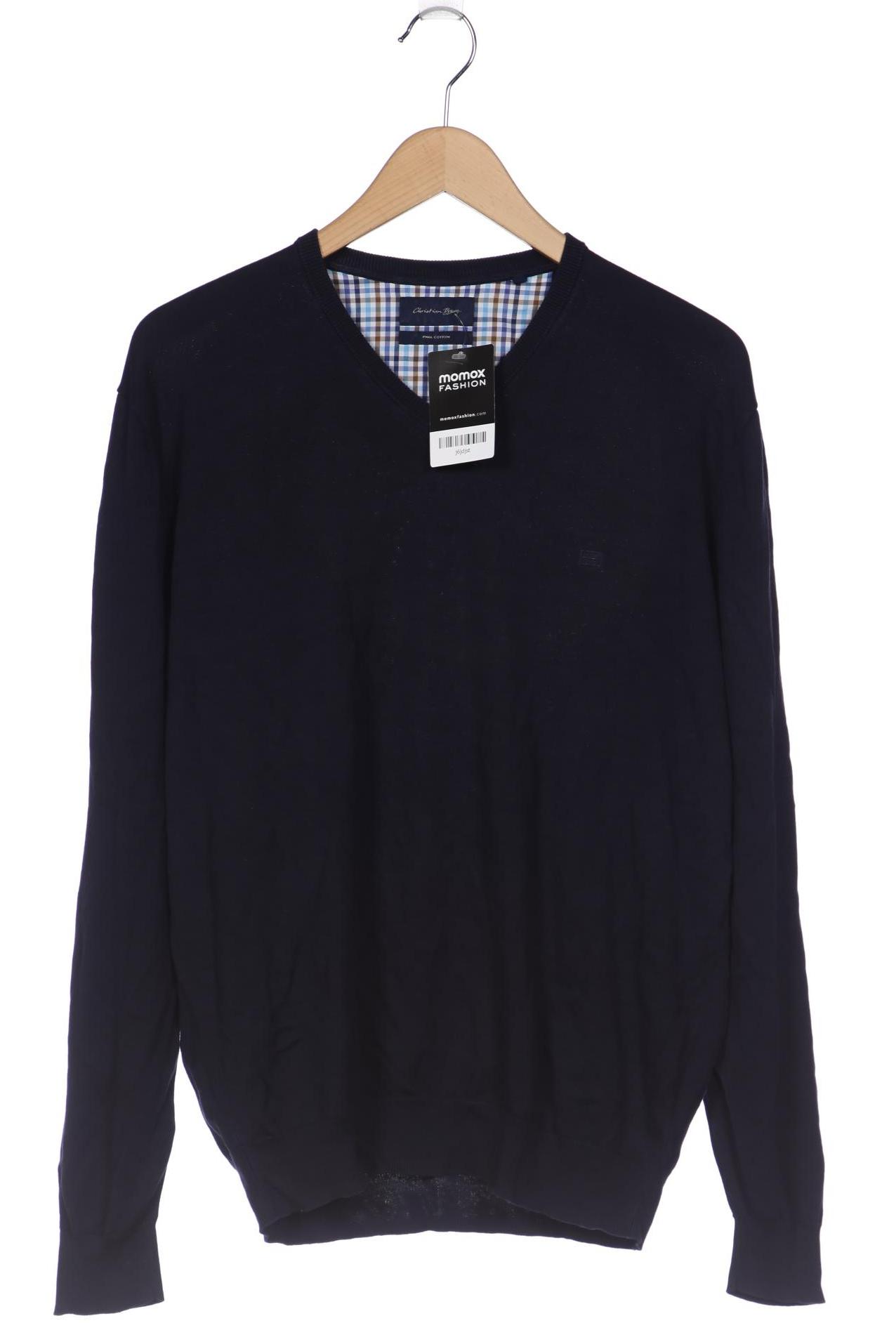 

Christian Berg Herren Pullover, marineblau