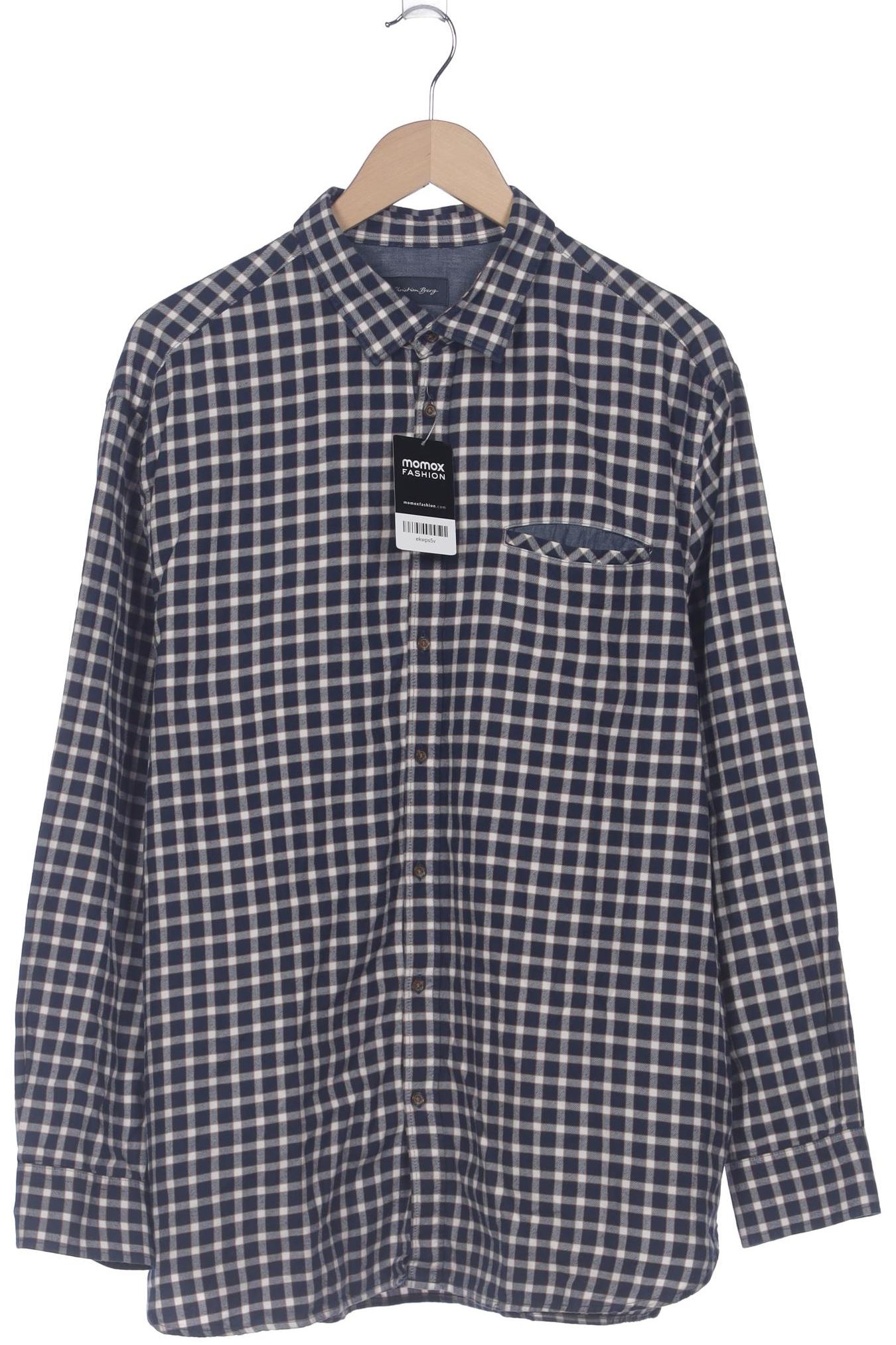 

Christian Berg Herren Hemd, blau, Gr. 56