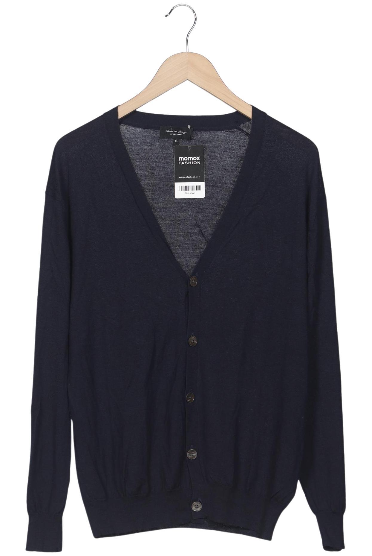 

Christian Berg Herren Strickjacke, marineblau, Gr. 54