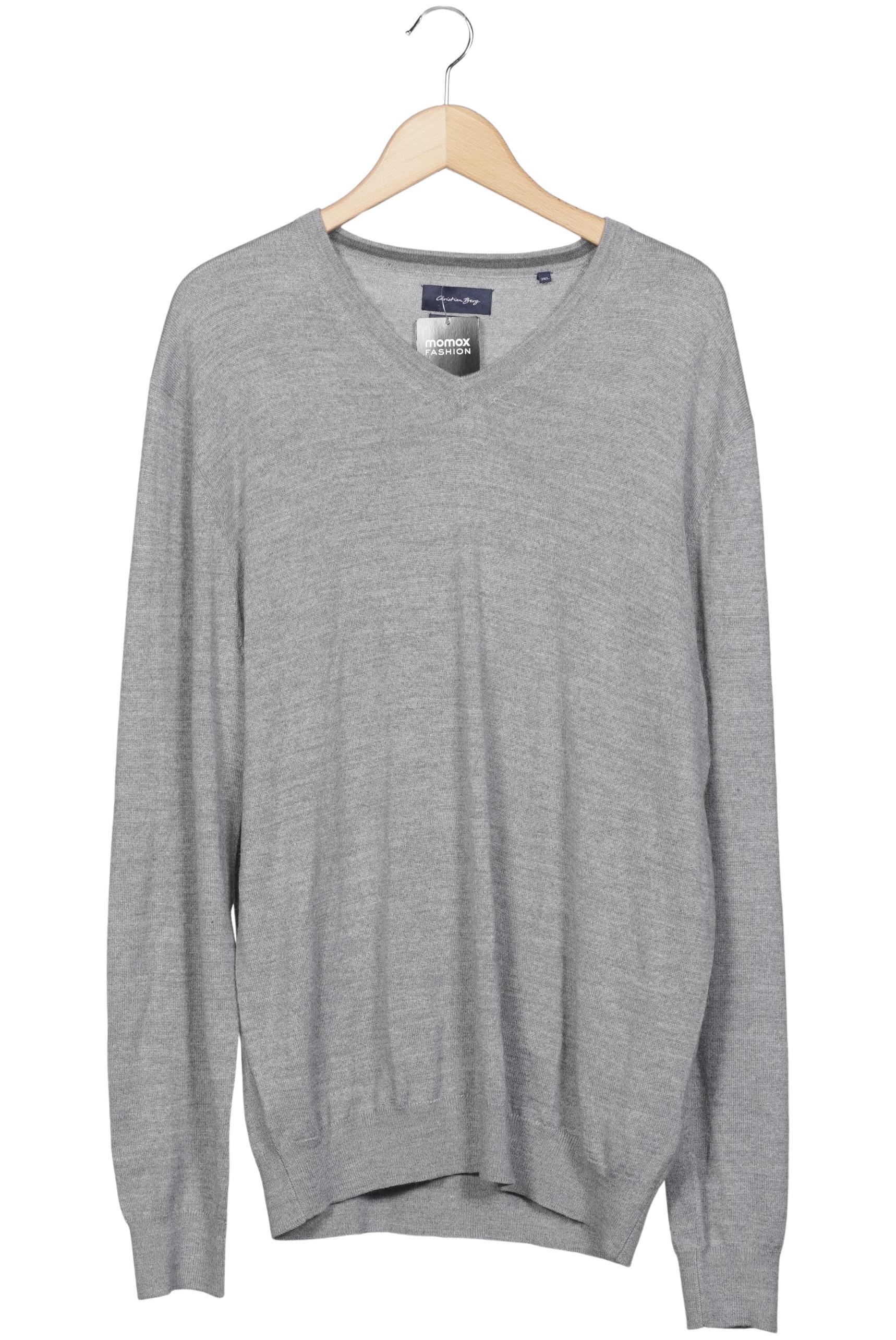 

Christian Berg Herren Pullover, grau, Gr. 56