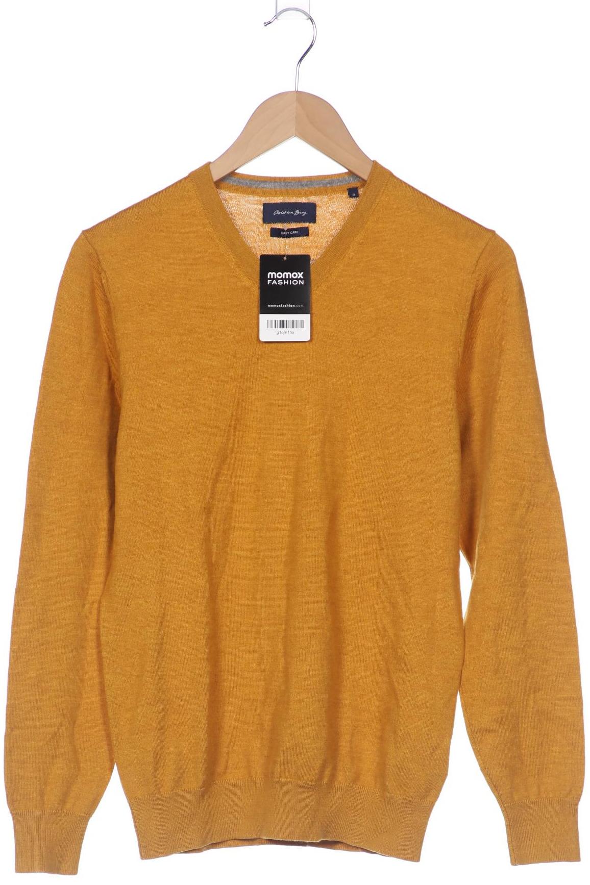 

Christian Berg Herren Pullover, gelb, Gr. 46
