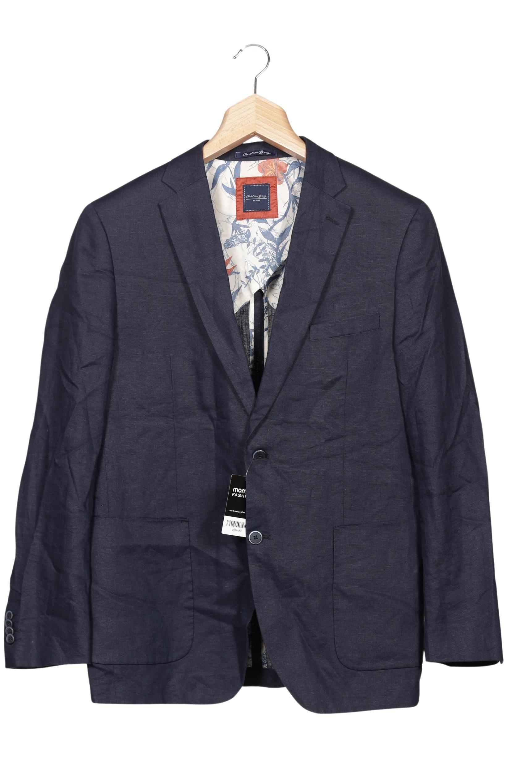 

Christian Berg Herren Sakko, marineblau, Gr. 102