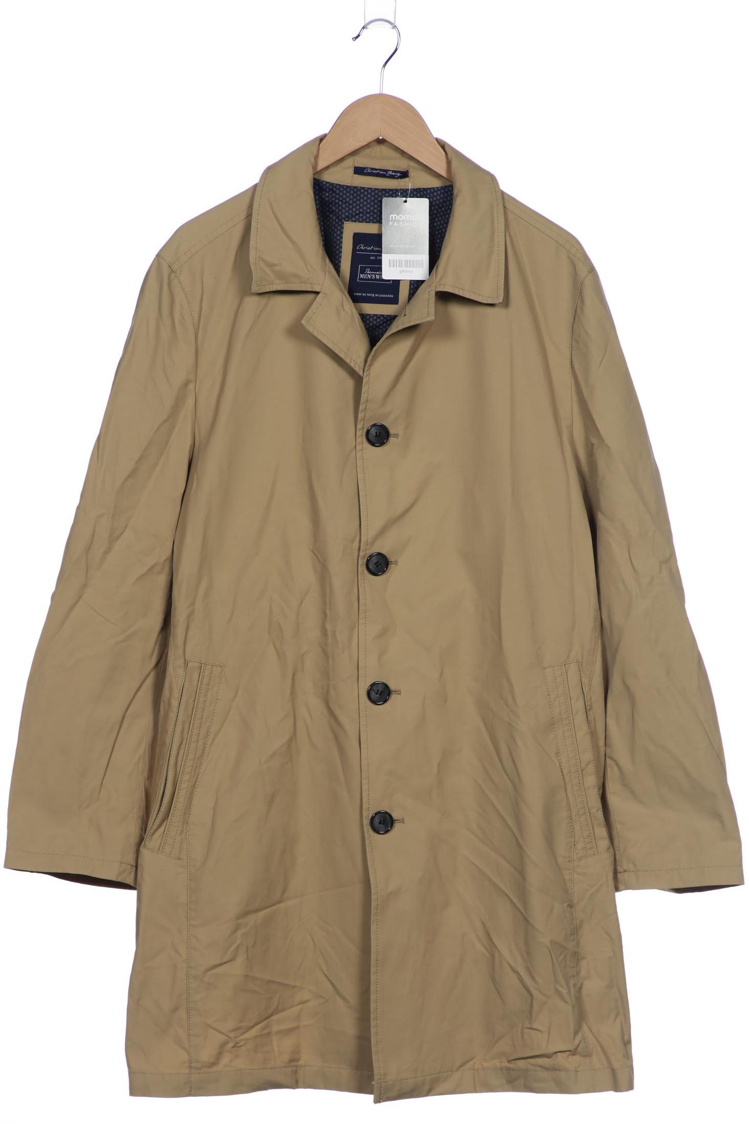 

Christian Berg Herren Mantel, beige, Gr. 28