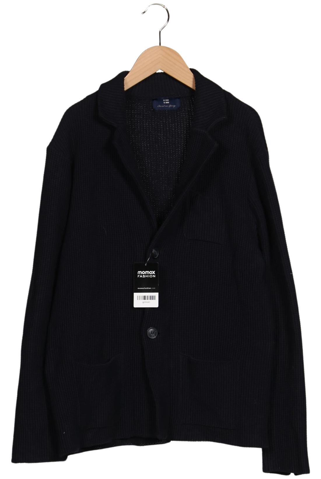 

Christian Berg Herren Strickjacke, marineblau, Gr. 52