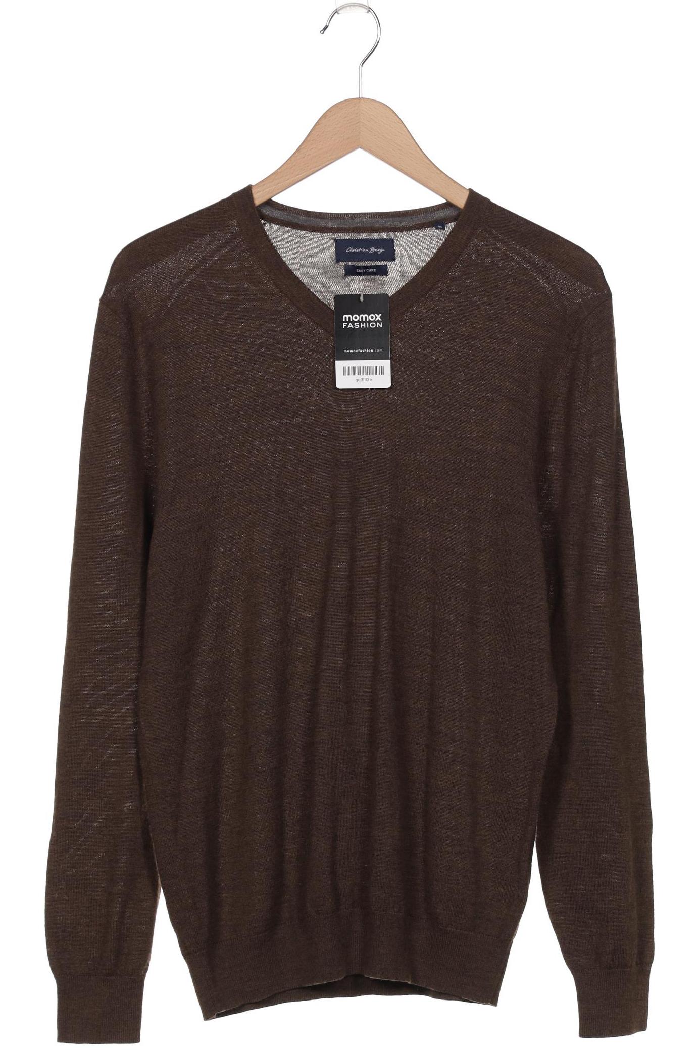 

Christian Berg Herren Pullover, braun, Gr. 48