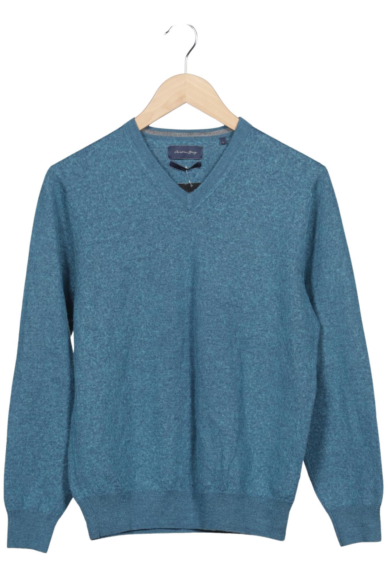 

Christian Berg Herren Pullover, blau, Gr. 52