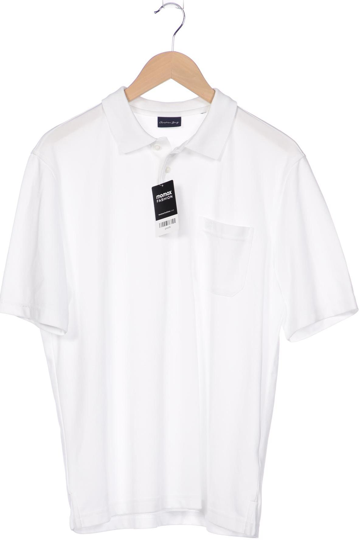 

Christian Berg Herren Poloshirt, weiß