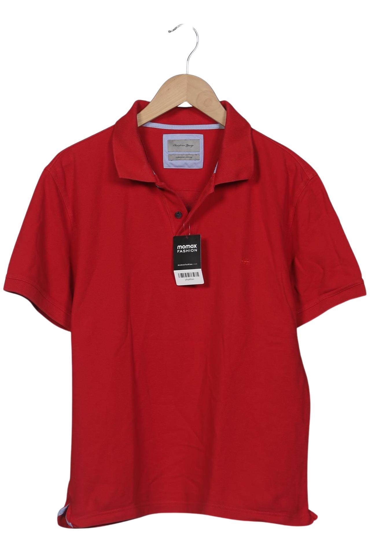 

Christian Berg Herren Poloshirt, rot, Gr. 52